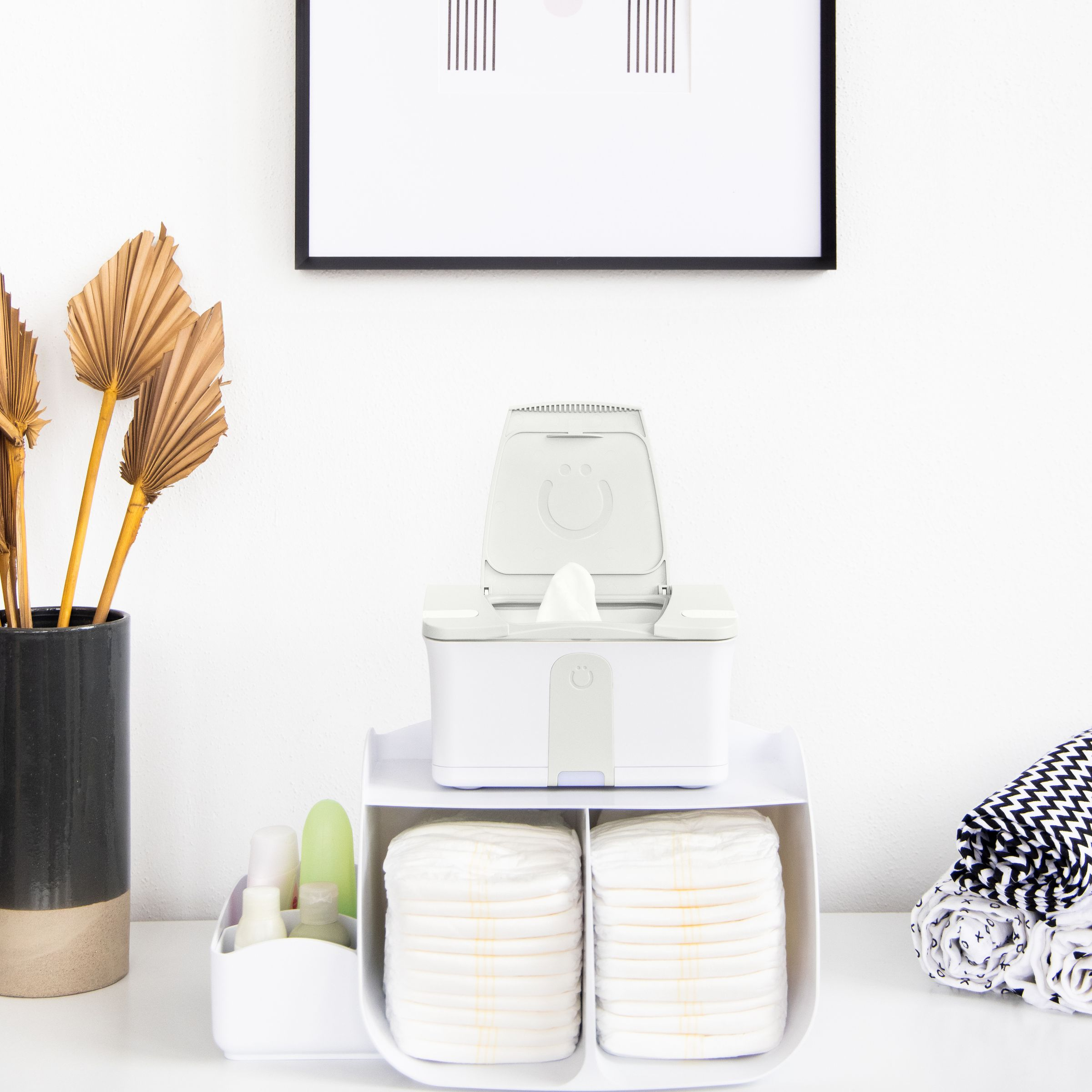 Ubbi Table Top Diaper Caddy.