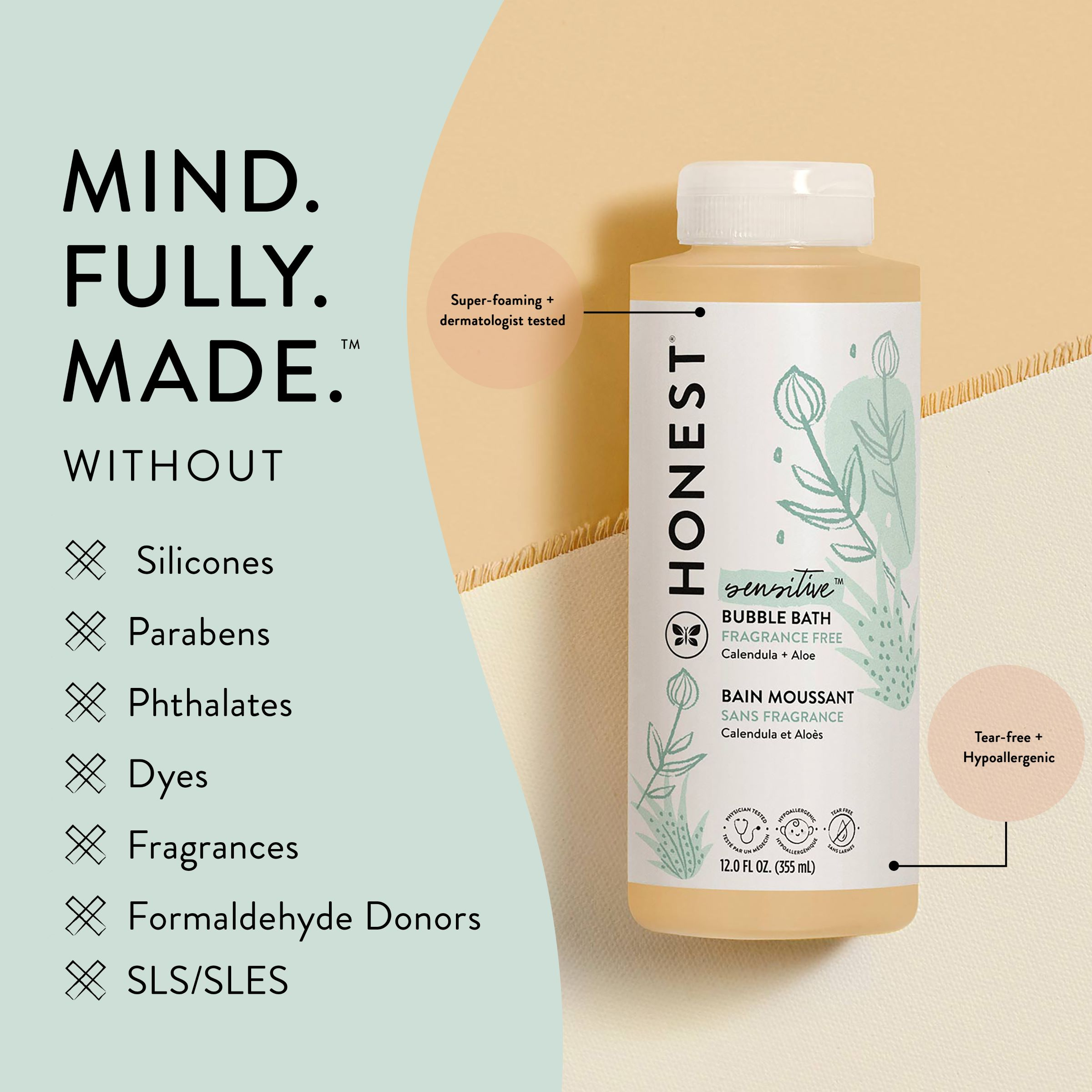 The Honest Company Bubble Bath.