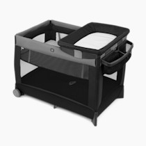 Chicco Lullaby® Portable Playard, Infant Bassinet and Changer, Toddler Playard, Portable Crib, Travel Friendly | Camden/Black