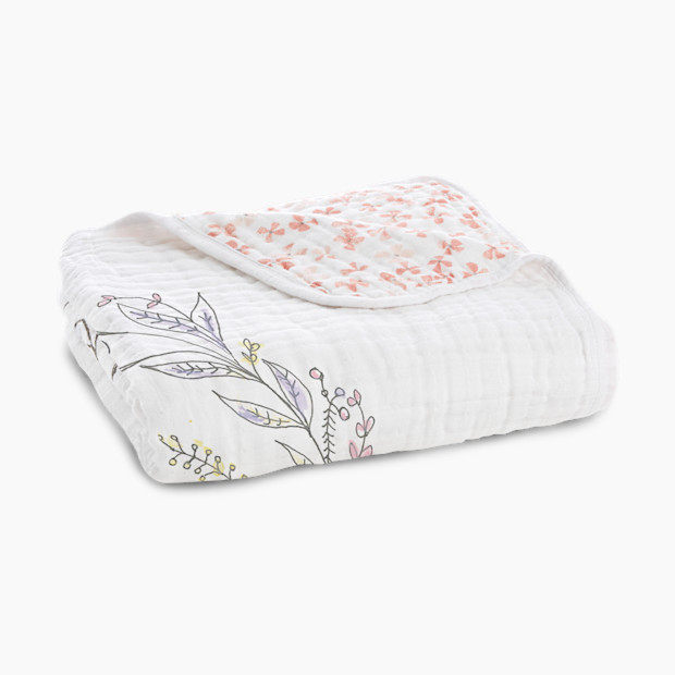 Aden + Anais Cotton Muslin Dream Blanket - Birdsong.