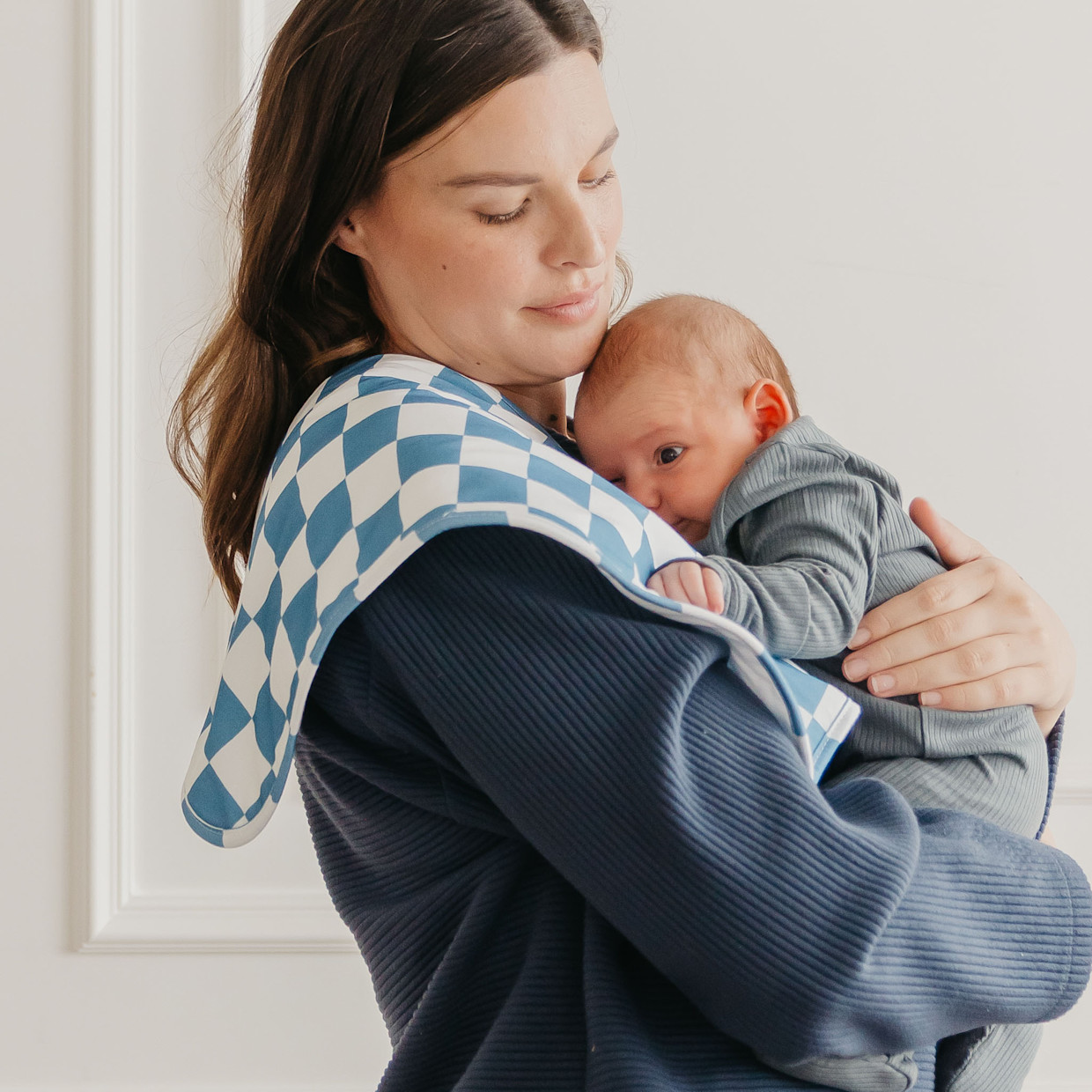 Copper Pearl Printed Burp Cloth Set - Speedster.