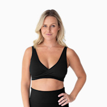 Kindred Bravely Sublime Adjustable Crossover Nursing Bra for Breastfeeding | Wireless Maternity