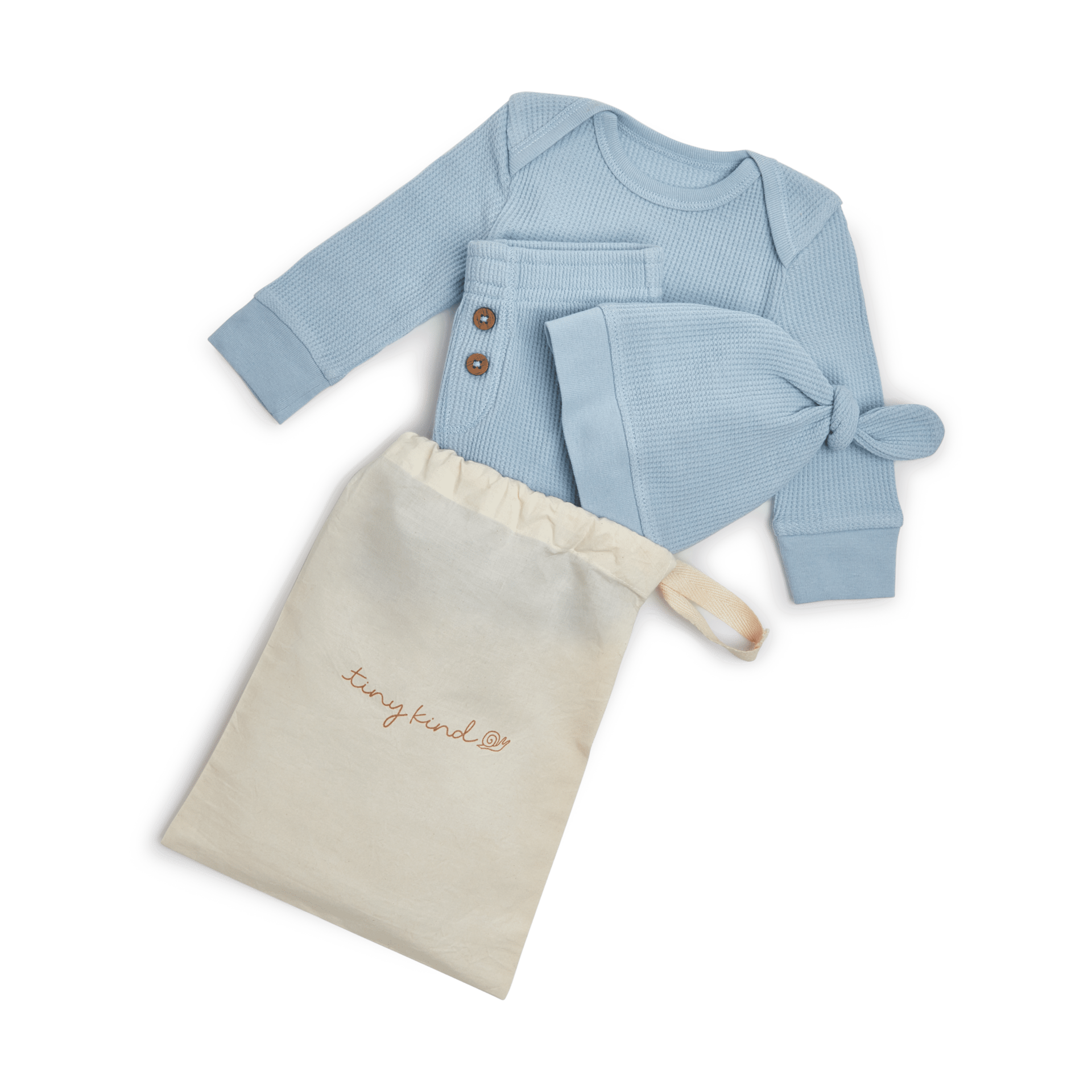 Tiny Kind 3 Piece Organic Waffle Set.