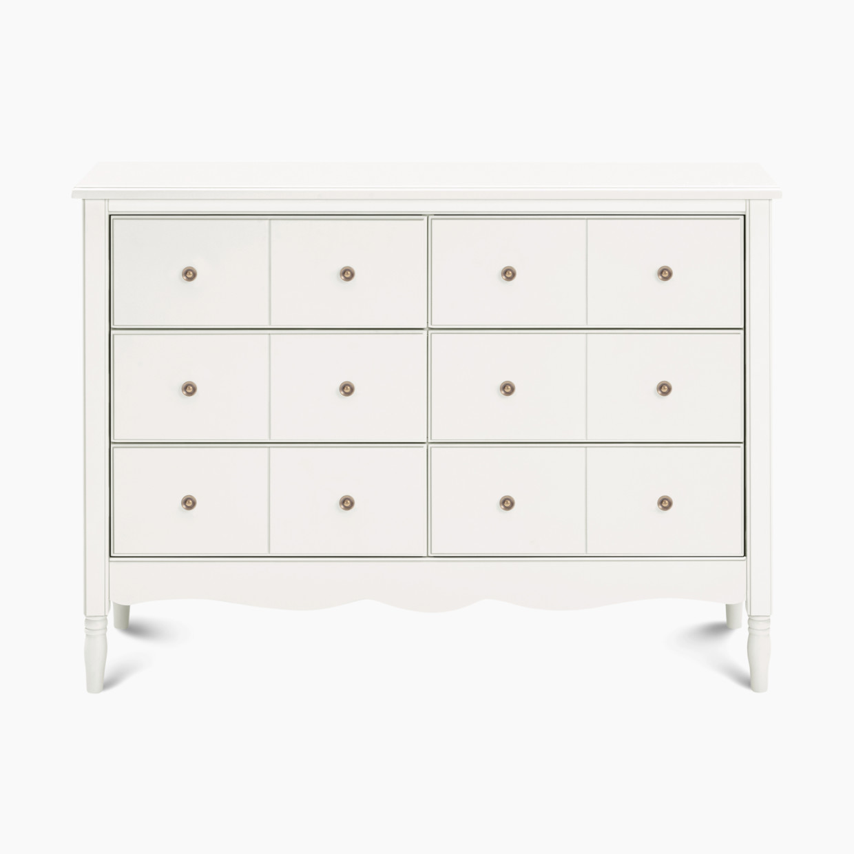 Namesake Liberty 6-Drawer Dresser - Warm White.