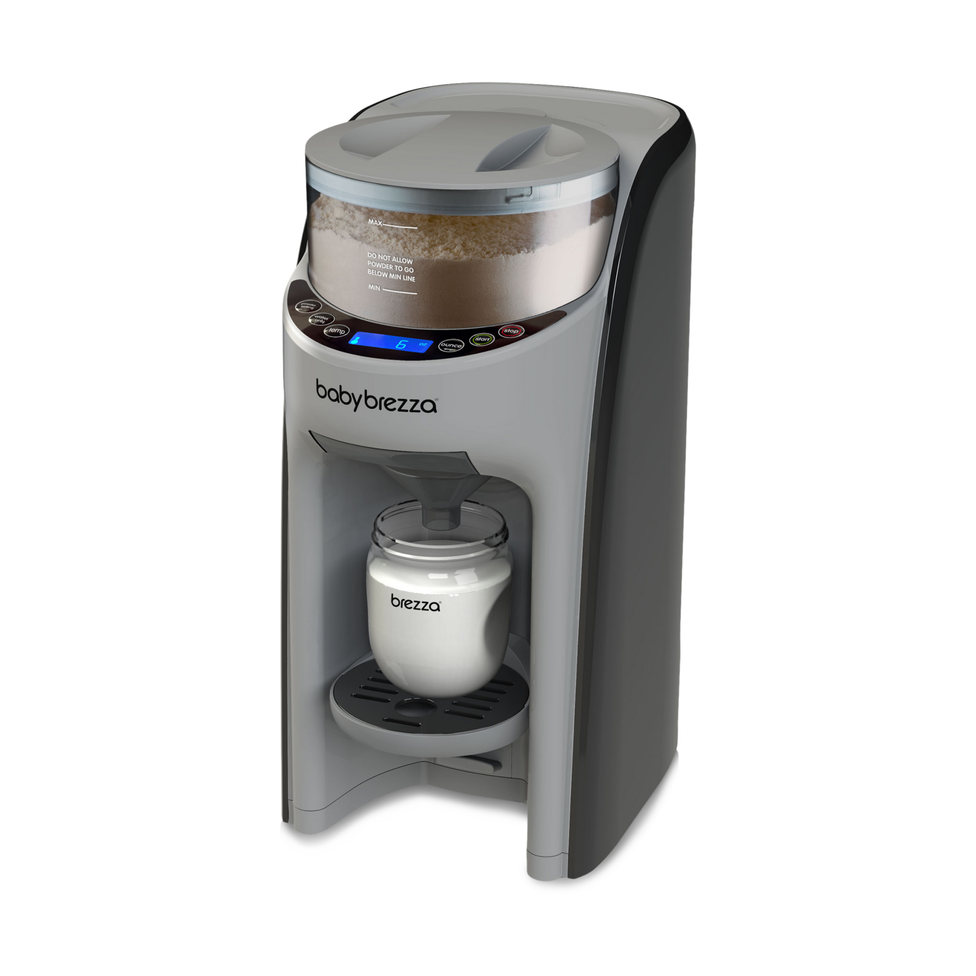 Baby Brezza Formula Pro ホワイト Baby Brezza Formula Pro Advanced - Charcoal | Babylist Shop