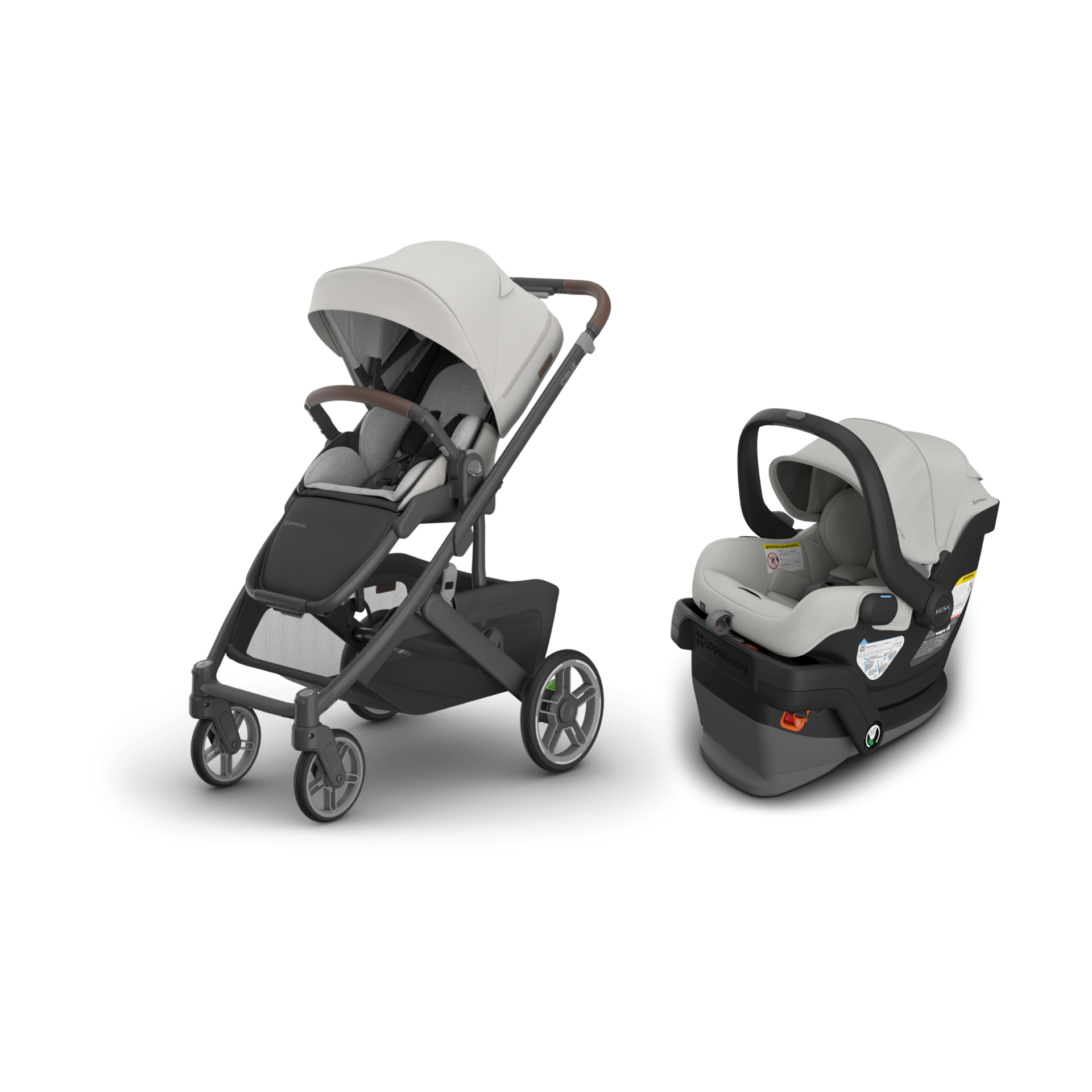 UPPAbaby Cruz V3 Stroller & Mesa V3 Infant Car Seat Travel System.