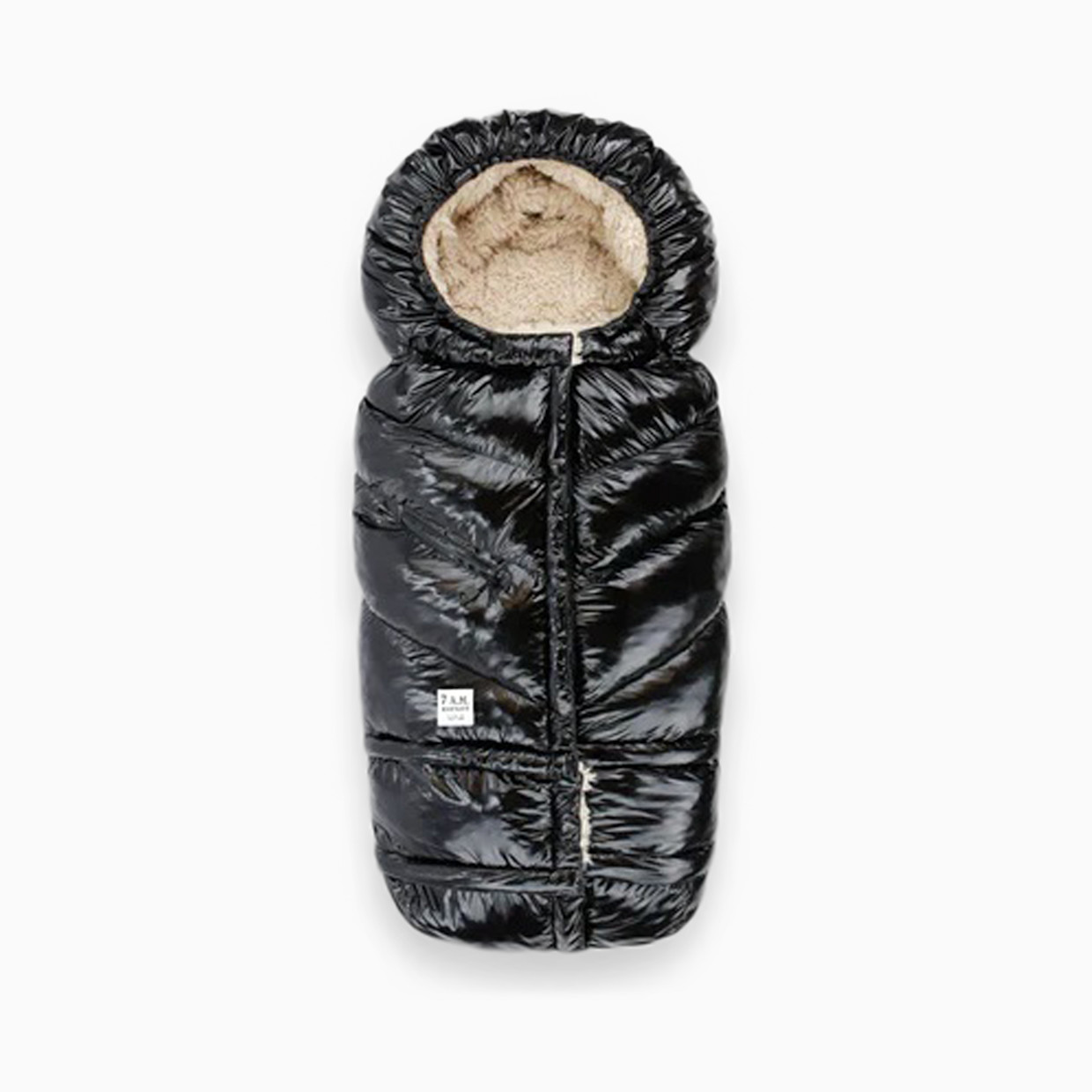 7AM Enfant Blanket 212 - Black Polar, 6 M-4 T.