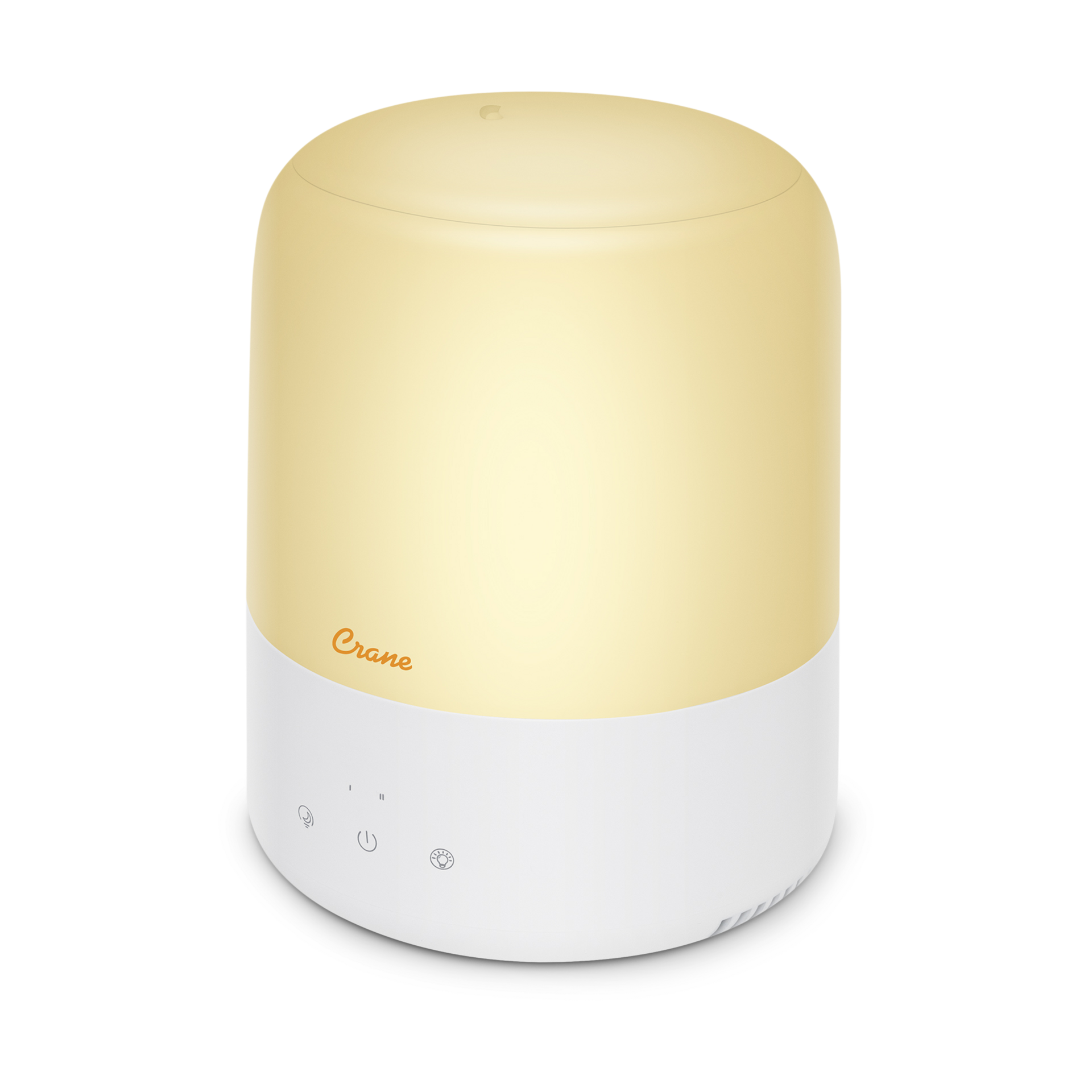 Crane Top Fill Mini Humidifier for Bedroom and Nursery 3-in-1 Essential Oil Diffuser Sleep Light 0.5 Gallon Baby Humidifier