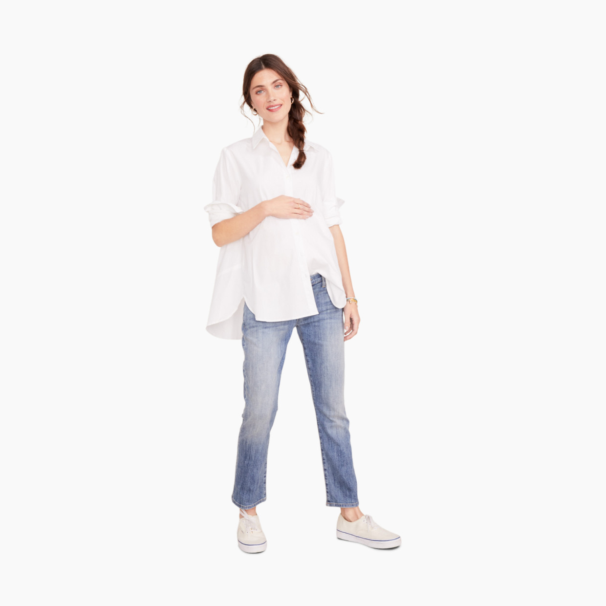 Hatch Collection The Classic Buttondown - White, 1.