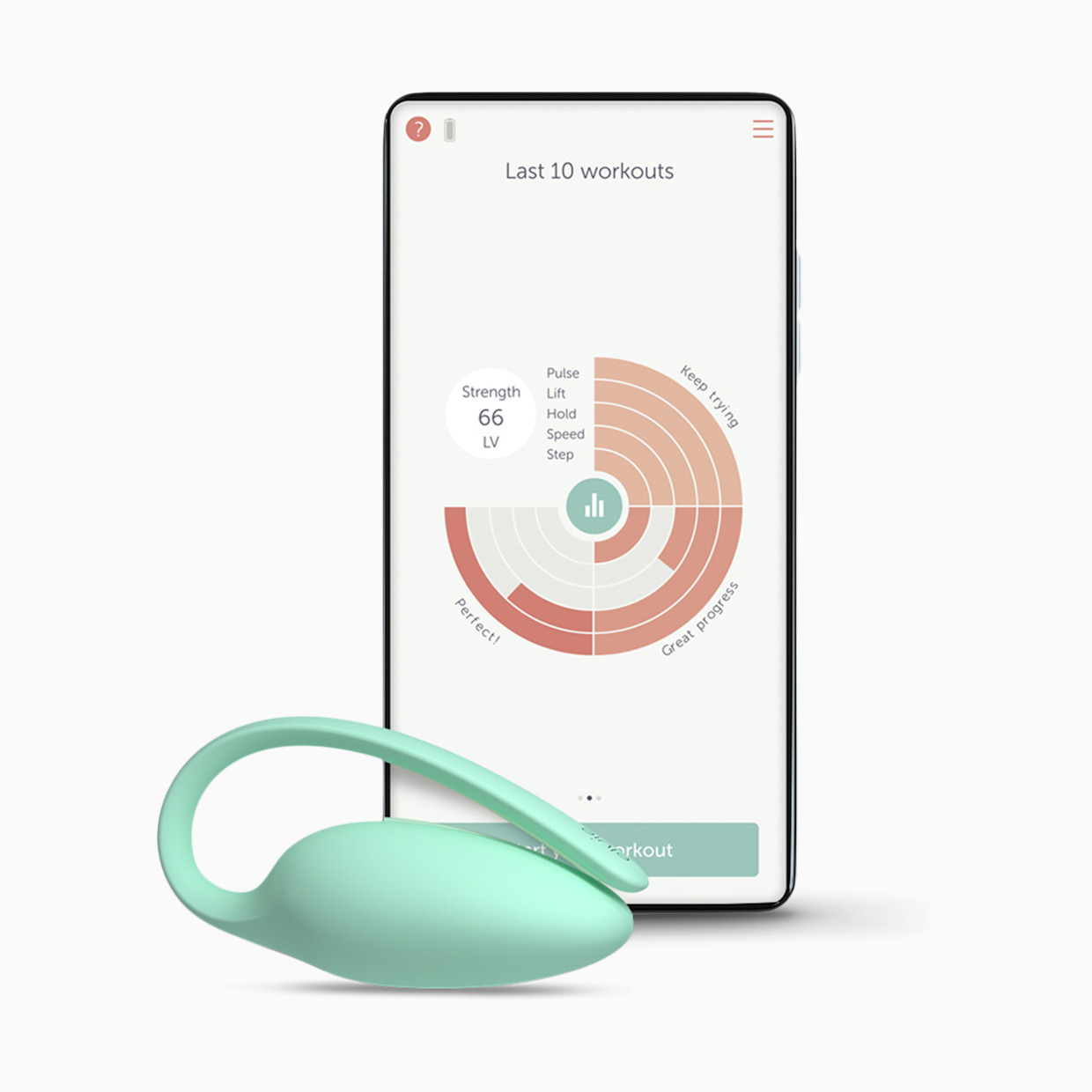 Elvie Pelvic Floor Trainer.