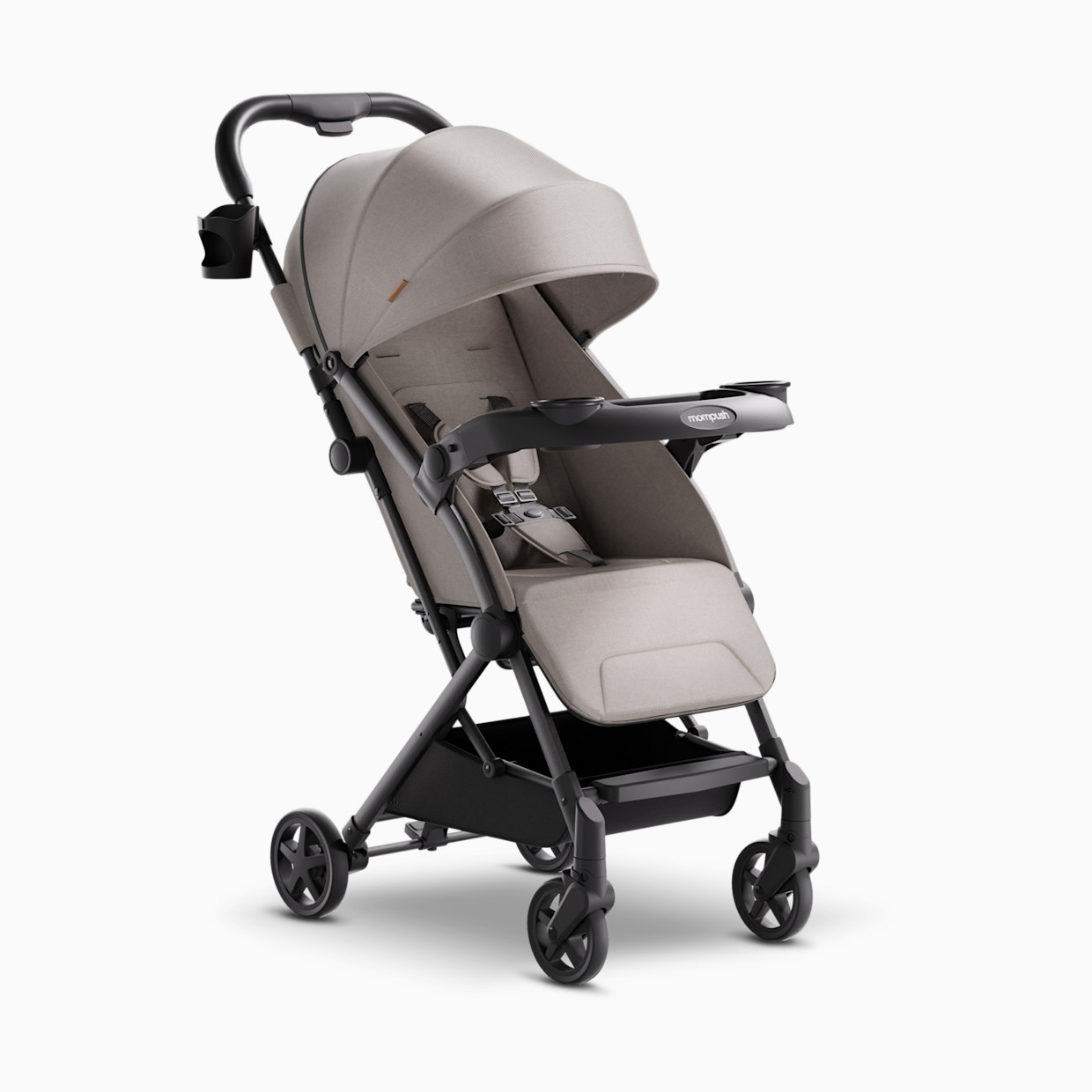 Mompush Lithe V2 Stroller - Khaki.