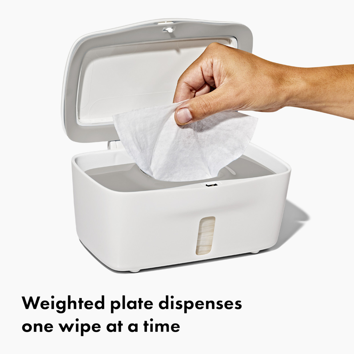 OXO Tot Perfect Pull Wipes Dispenser - Grey.