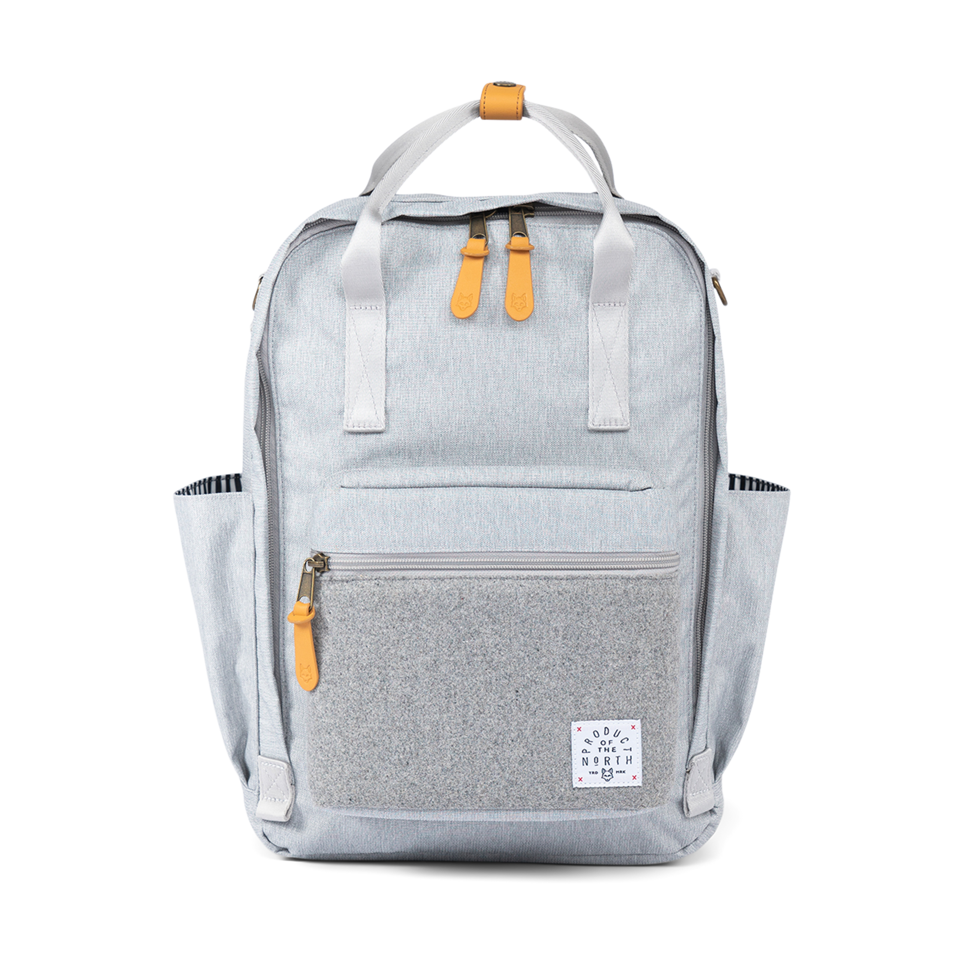 Product of the North Sustainable Elkin Diaper Bag Backpack - Heather Grey |  Babylist Shop
