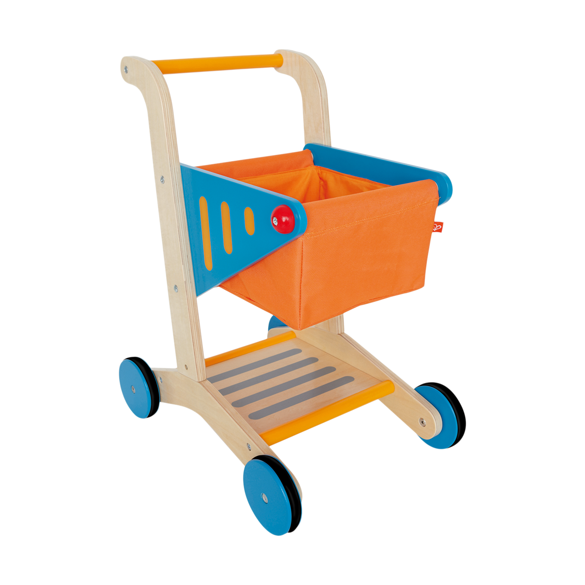 Hape Kid's Wooden Shopping Cart.