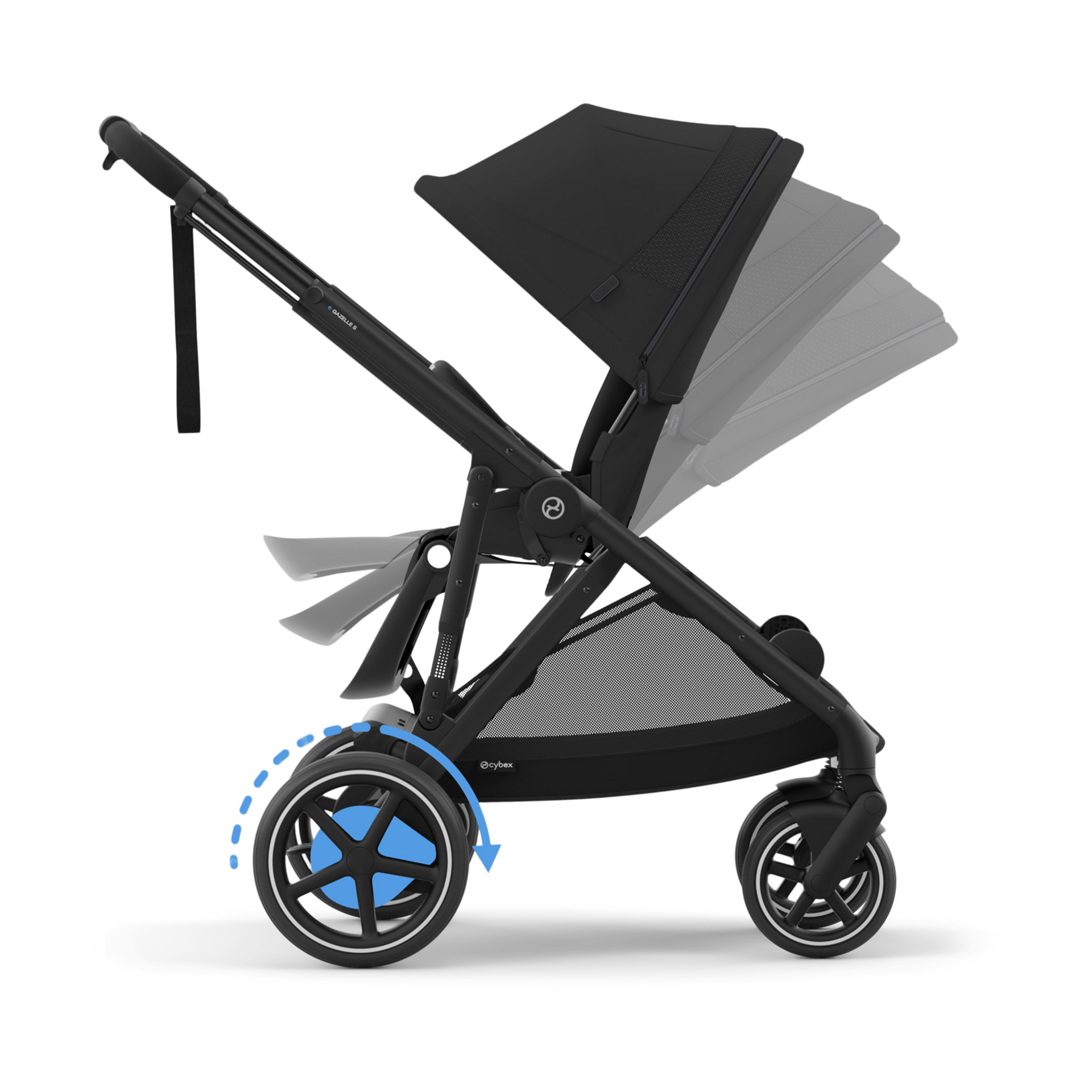 Cybex eGazelle S Electronic Assist Stroller.