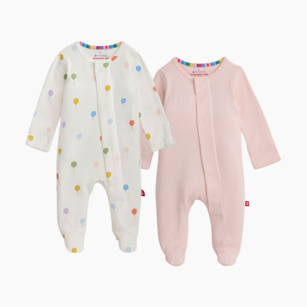 Organic Cotton Magnetic Footie 2 Pack Bundle.