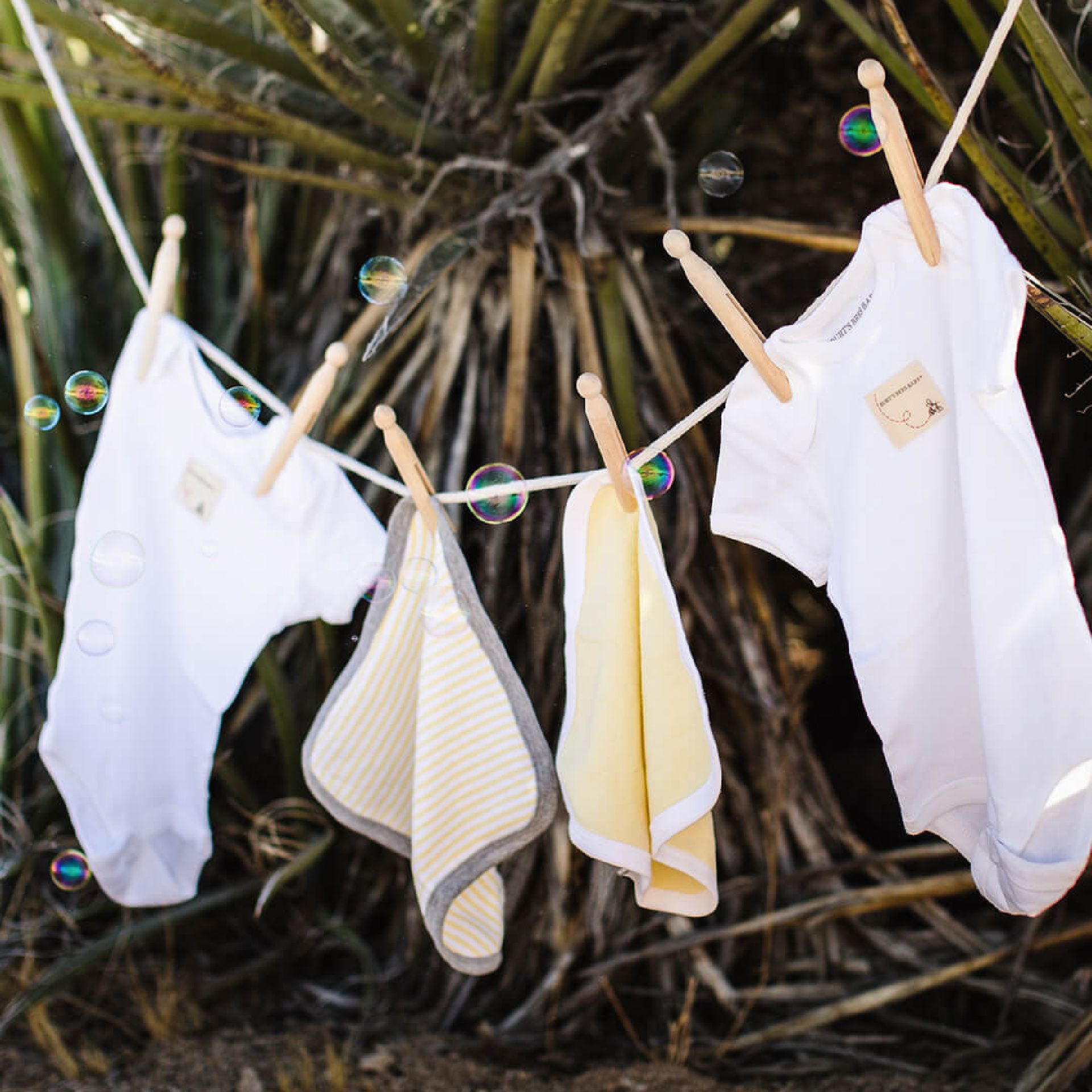 Burt's Bees Baby Organic Washcloth (3 Pack) - Little Ducks.