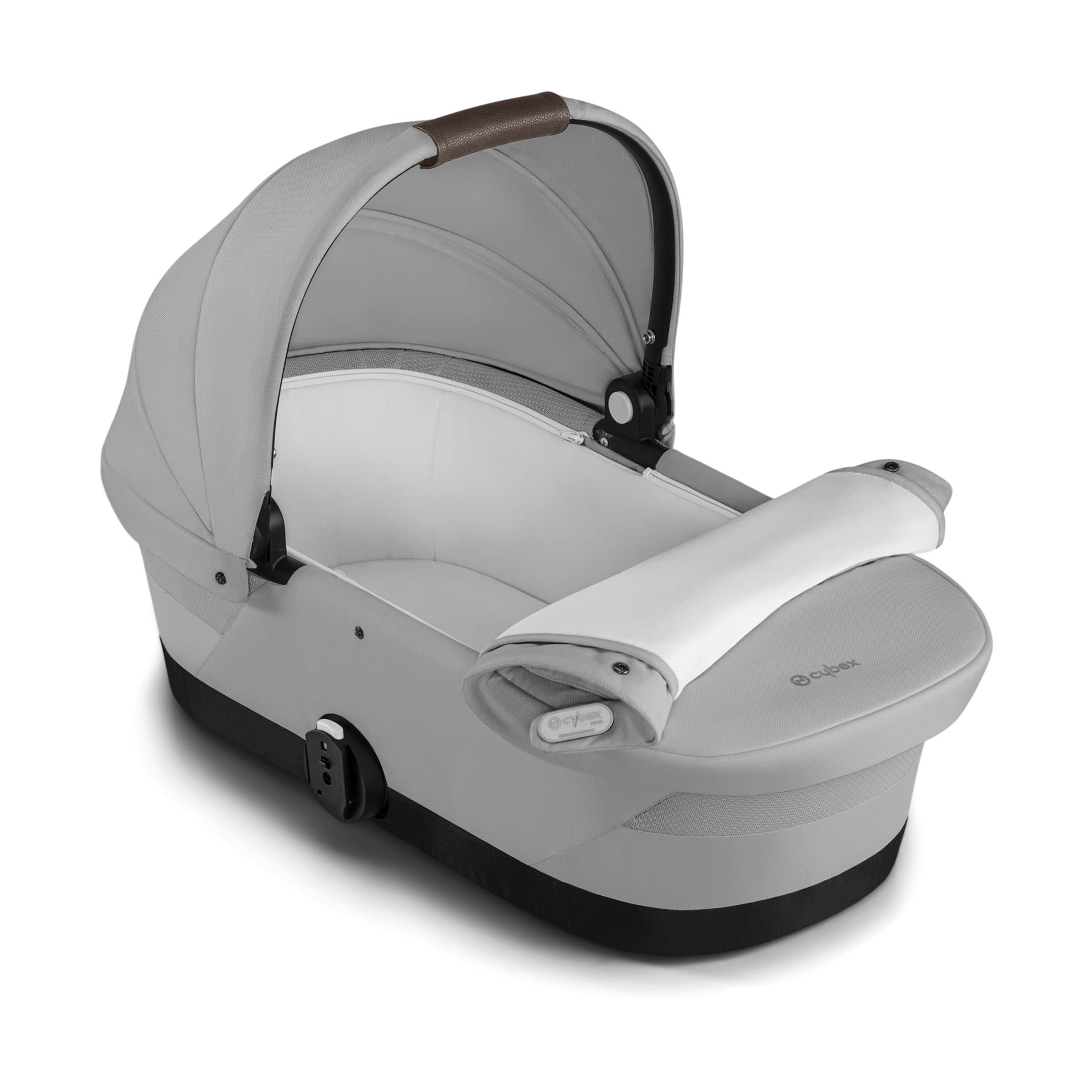Cybex eGazelle/Gazelle S Cot - Stone Grey.