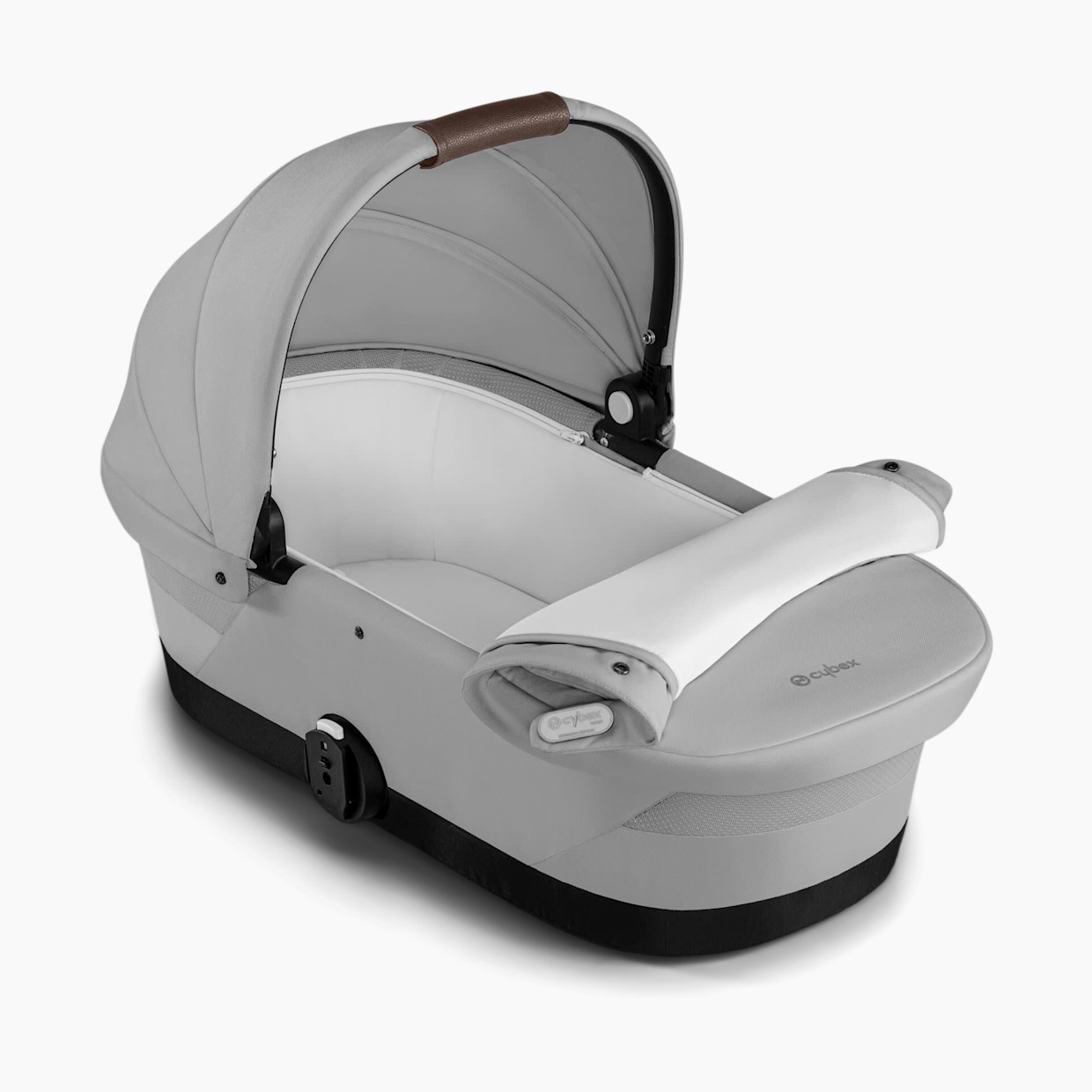 Cybex eGazelle/Gazelle S Cot - Stone Grey.