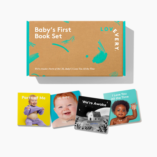 Lovevery Baby's First Book Set.