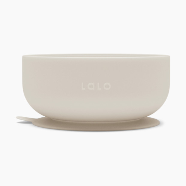 Lalo Suction Bowl - Oatmeal, 1.
