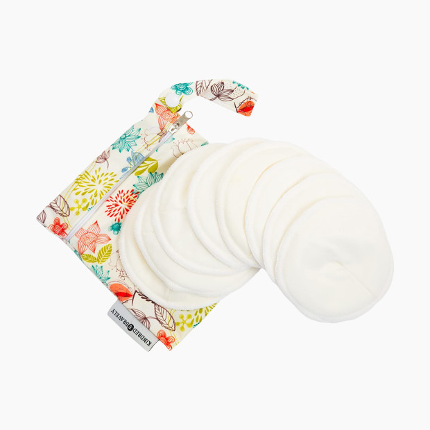 Keababies 14pk Soothe Reusable Nursing Pads For Breastfeeding, 4-layers  Organic Breast Pads, Washable Nipple Pads : Target