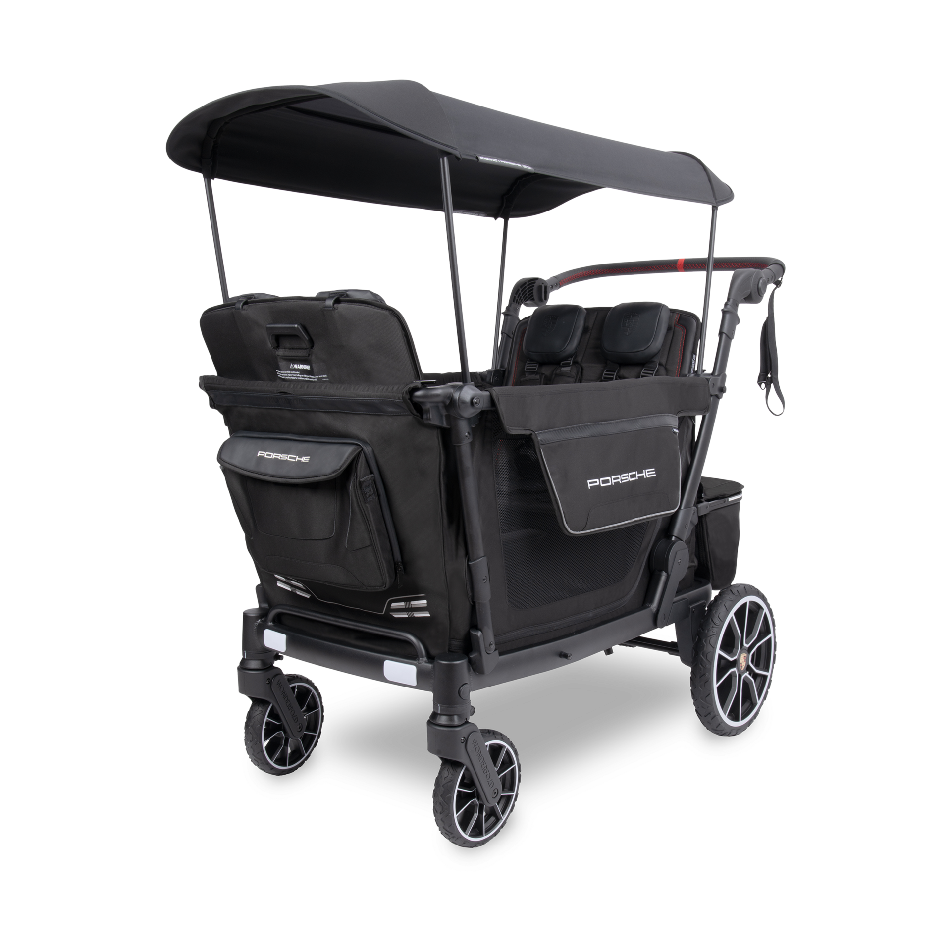 WonderFold Wagon L4 Porsche Quad Stroller Wagon (Non-Electric).