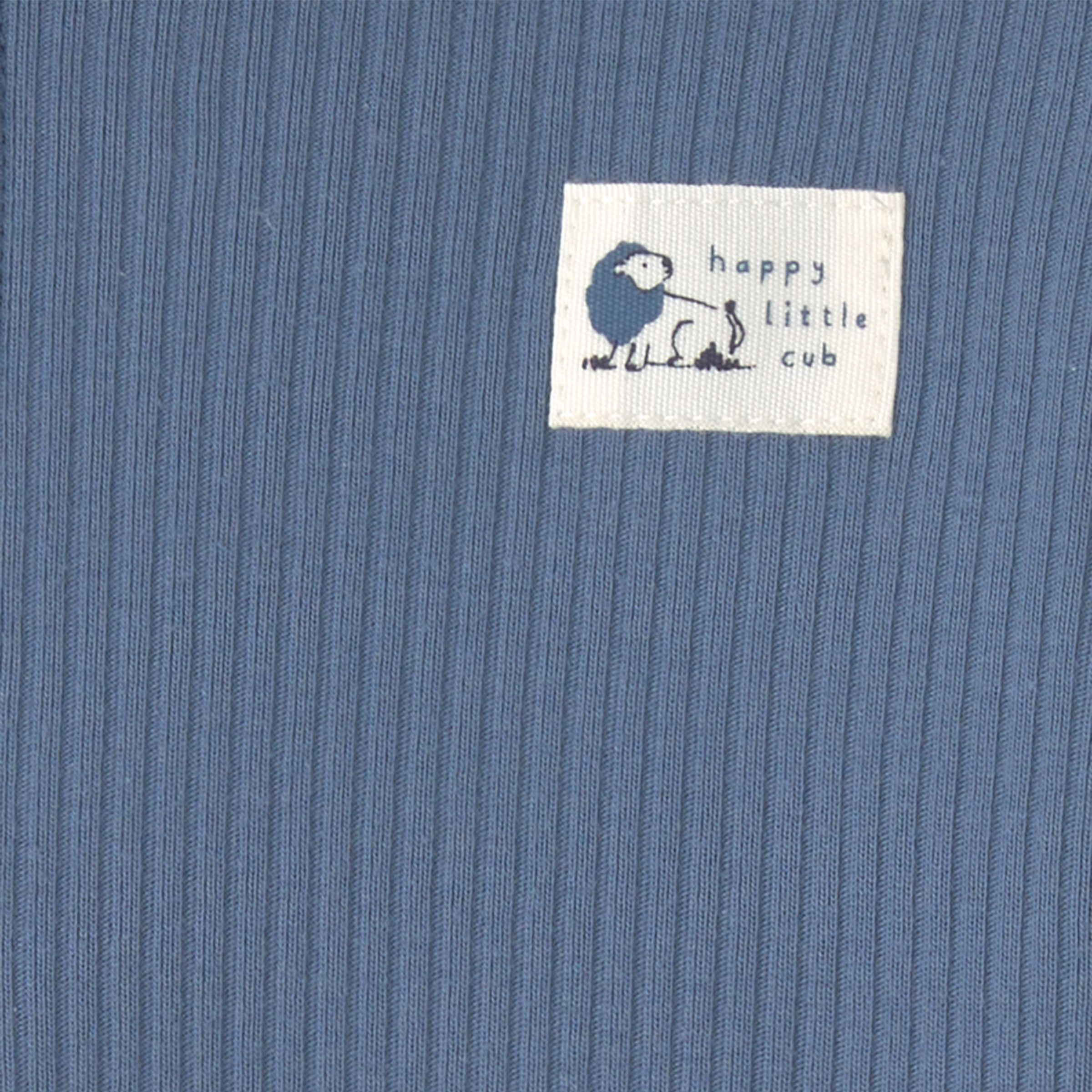 Carter's 3-Piece Hoodie Layering Set - Blue/Cream, 6M.