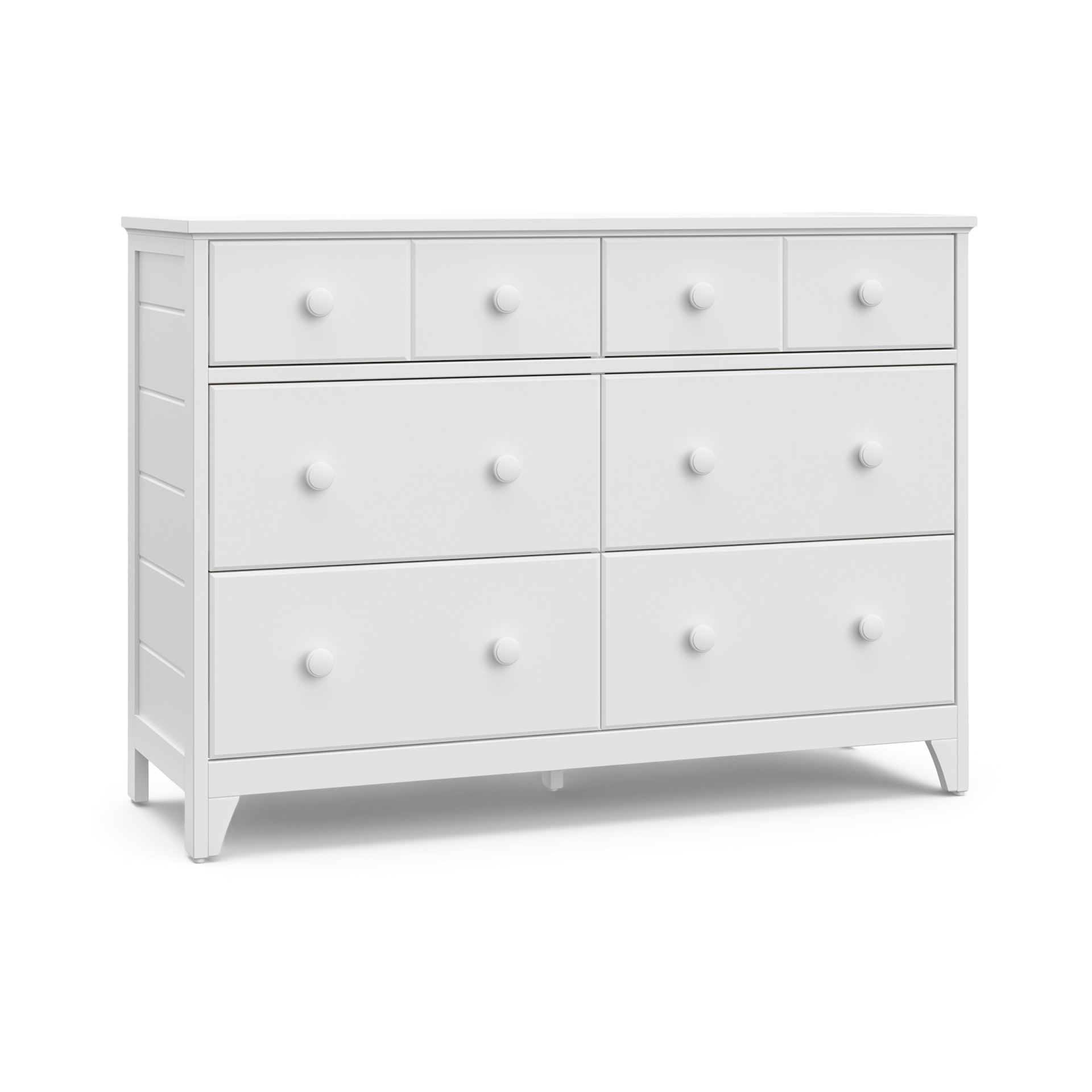 Storkcraft Moss 6 Drawer Double Dresser.