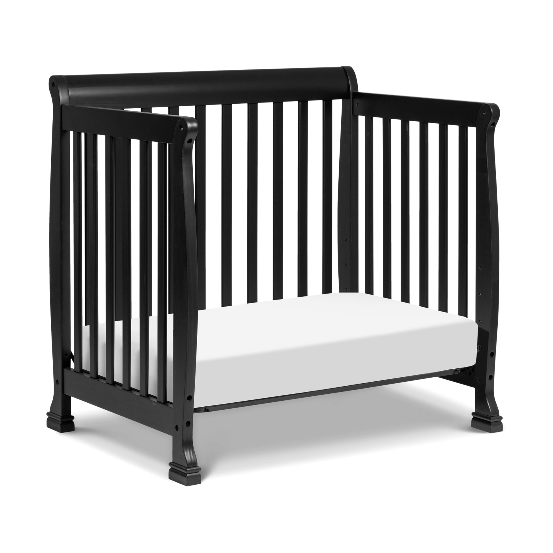 DaVinci Kalani 4in1 Convertible Mini Crib Ebony Babylist Shop
