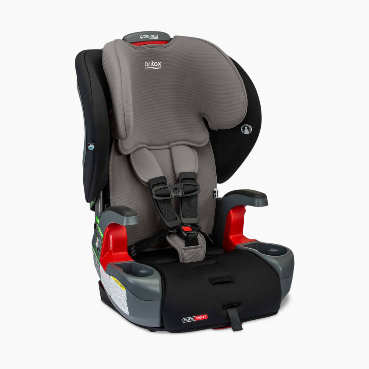 Britax Grow With You ClickTight Harness-2-Booster - Grey Contour.