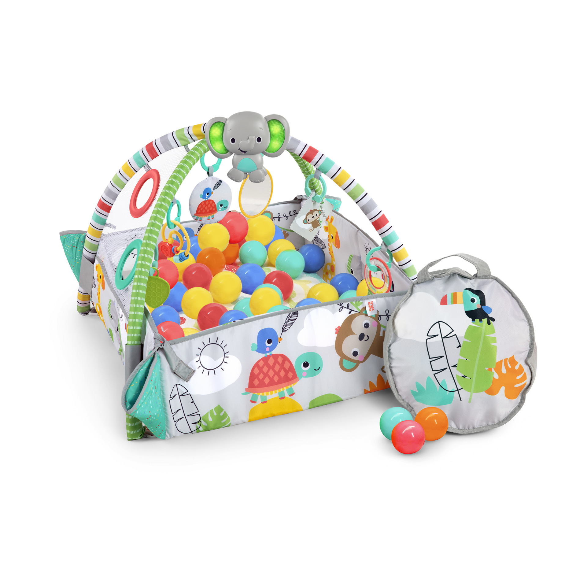 Bright Starts 5-in-1 Your Way Ball Play Baby Activity Play Gym & Ball Pit.