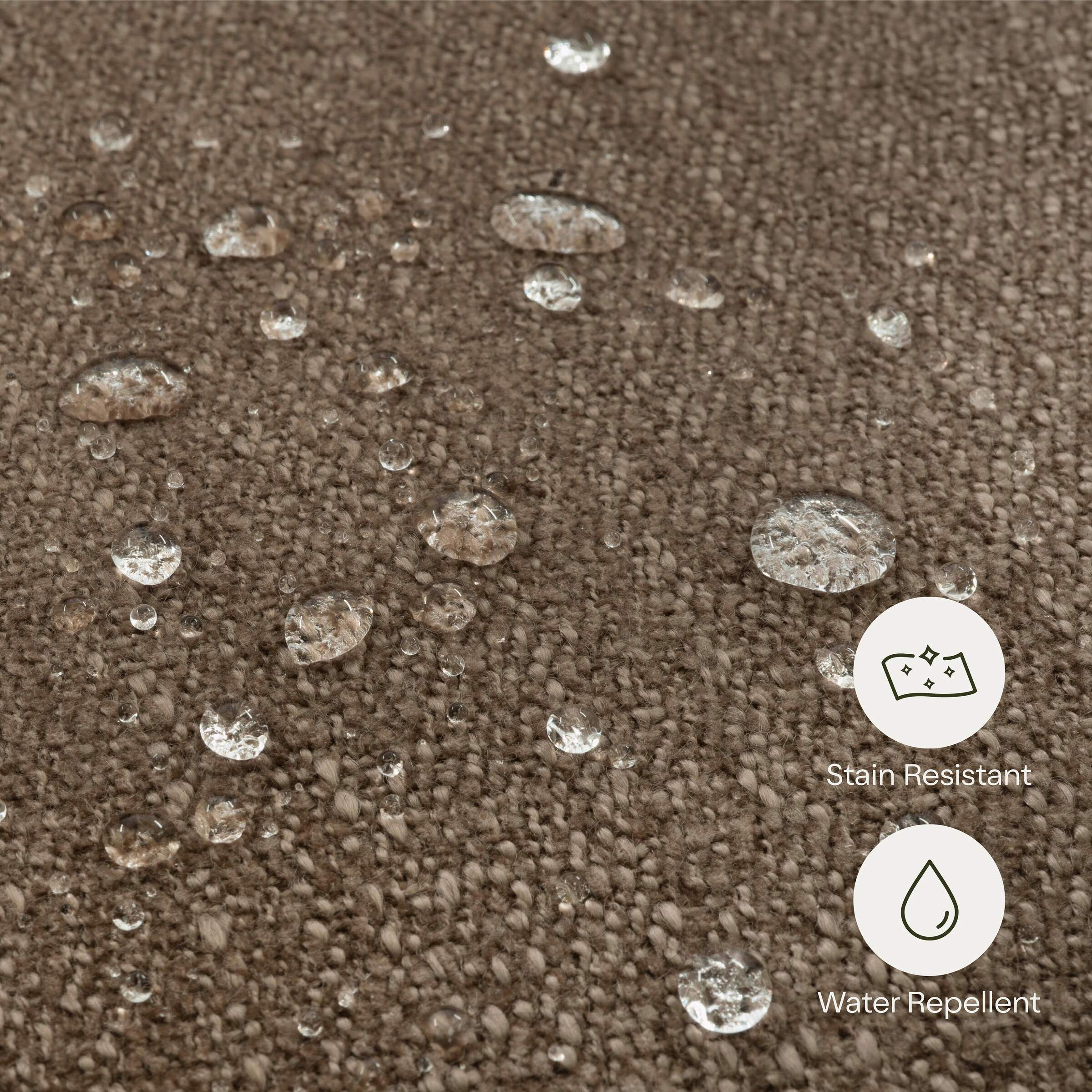 Namesake Devon Recliner and Swivel Glider - Performance Truffle Eco-Basketweave.