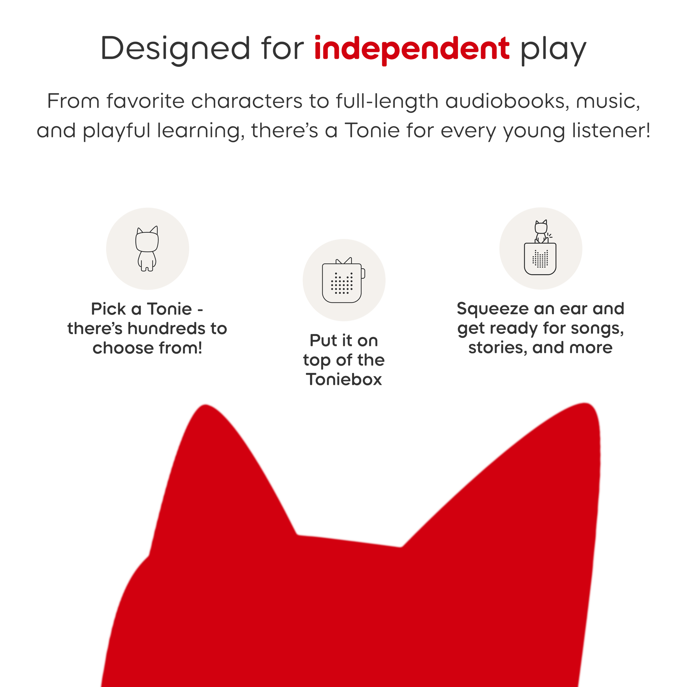 tonies Content Tonies - Sleep, Toddler 1+ - Sleepy Friends: Sleepy Crocodile Night Light.
