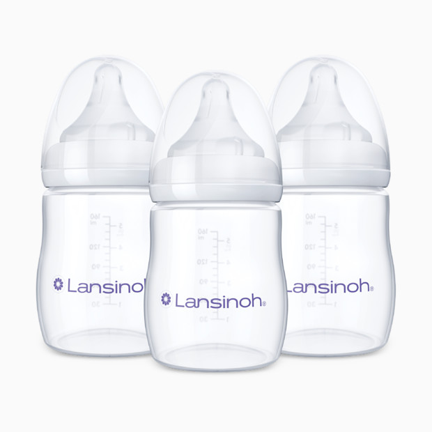 Lansinoh Anti-Colic Baby Bottles.