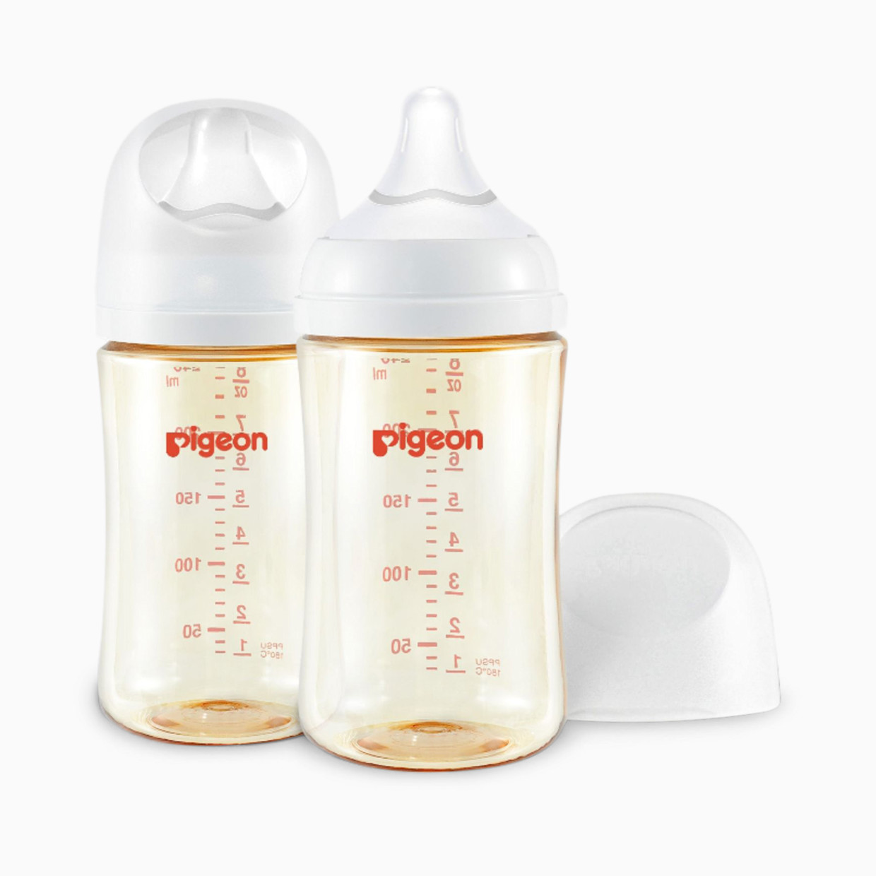 Pigeon Nurture & Nest PPSU BPA-Free Bottles - 8 Oz, 2.