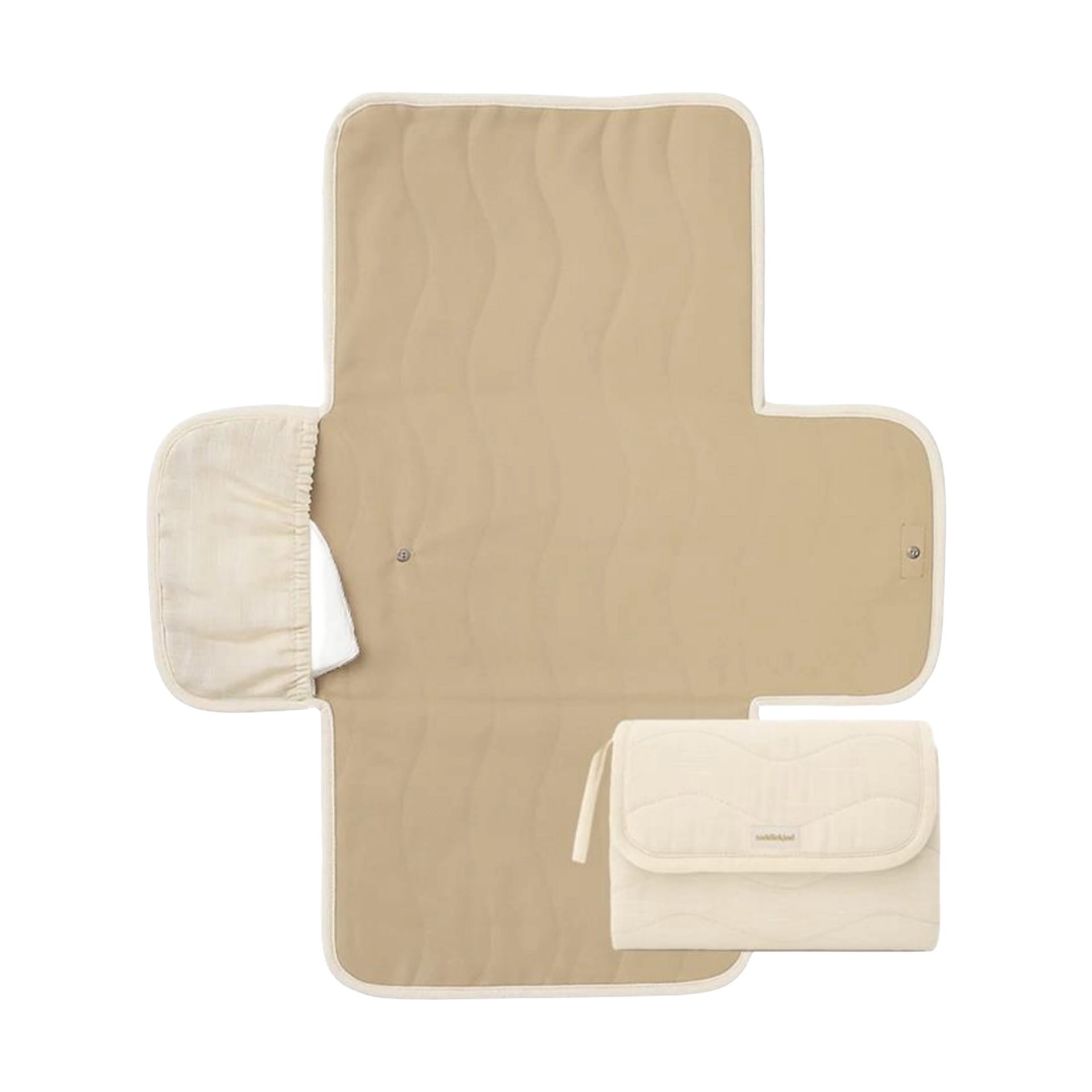 Toddlekind Mini Maven Portable Changing Mat - Tofu.