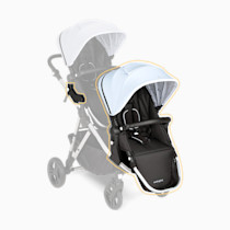 Thumbnail of Sky/Watercolor Canopy With Black Leather (2020)