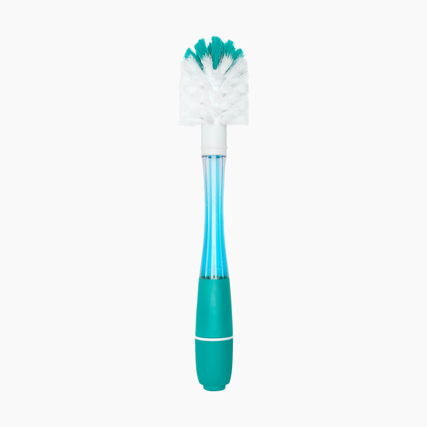 OXO Tot Soap Dispensing Bottle Brush with Stand - Teal.