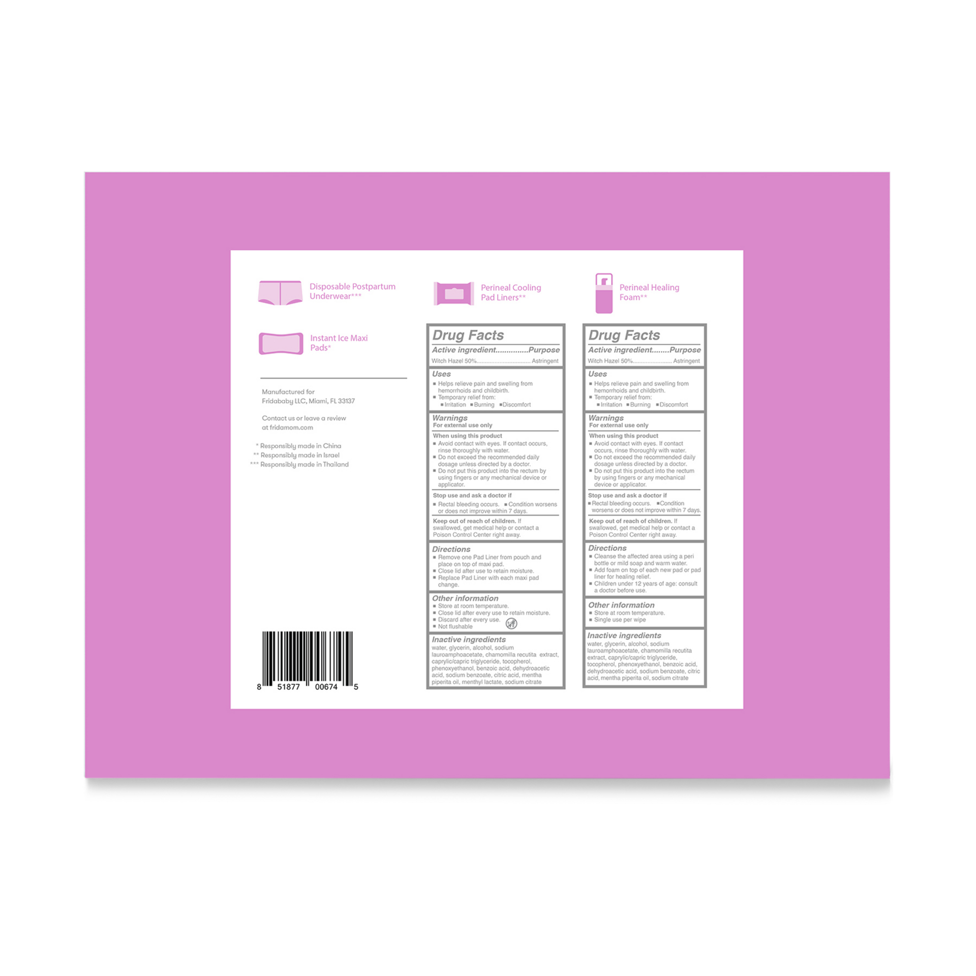 frida mom hospital bag essentials