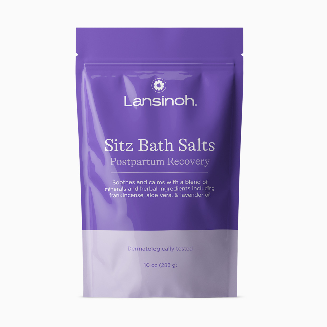 Lansinoh Sitz Bath Salts for Postpartum Recovery.