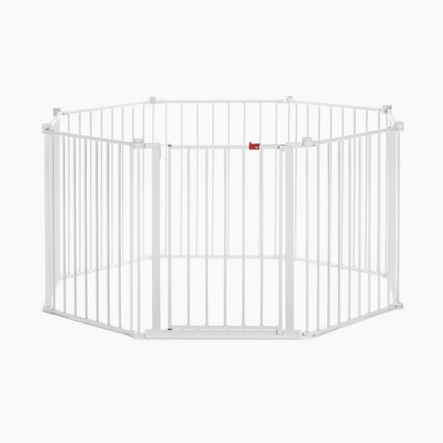 Regalo Super Wide Baby Gate and Playard - White.
