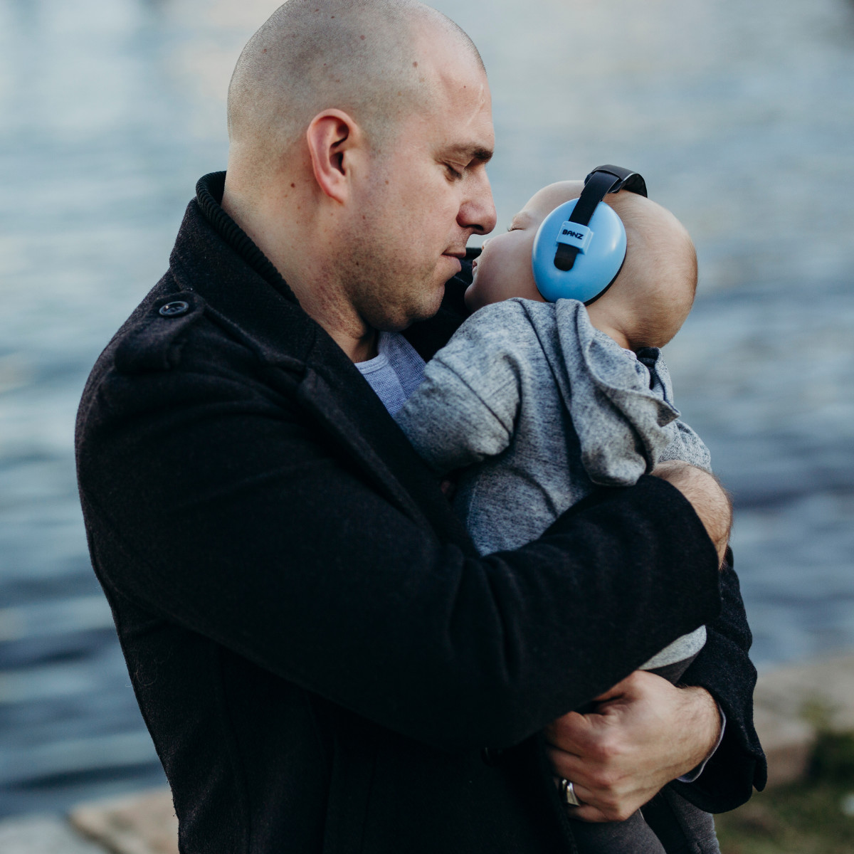 Baby Banz Infant Hearing Protection Earmuffs - Sky Blue.