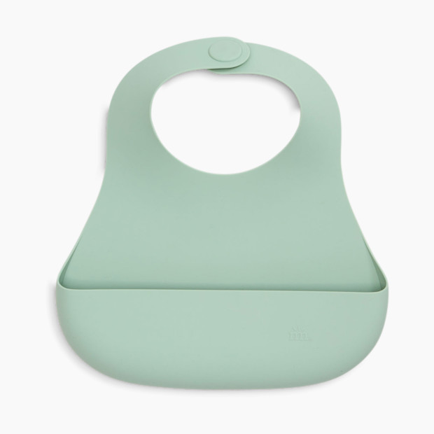 Magnetic Me Silicone Bib - Misty Green, O/S.
