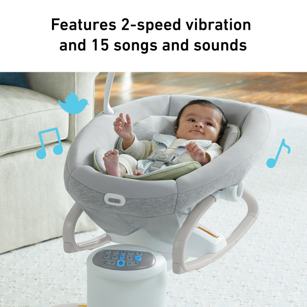 Graco Soothe My Way Swing with Removable Rocker - Madden.