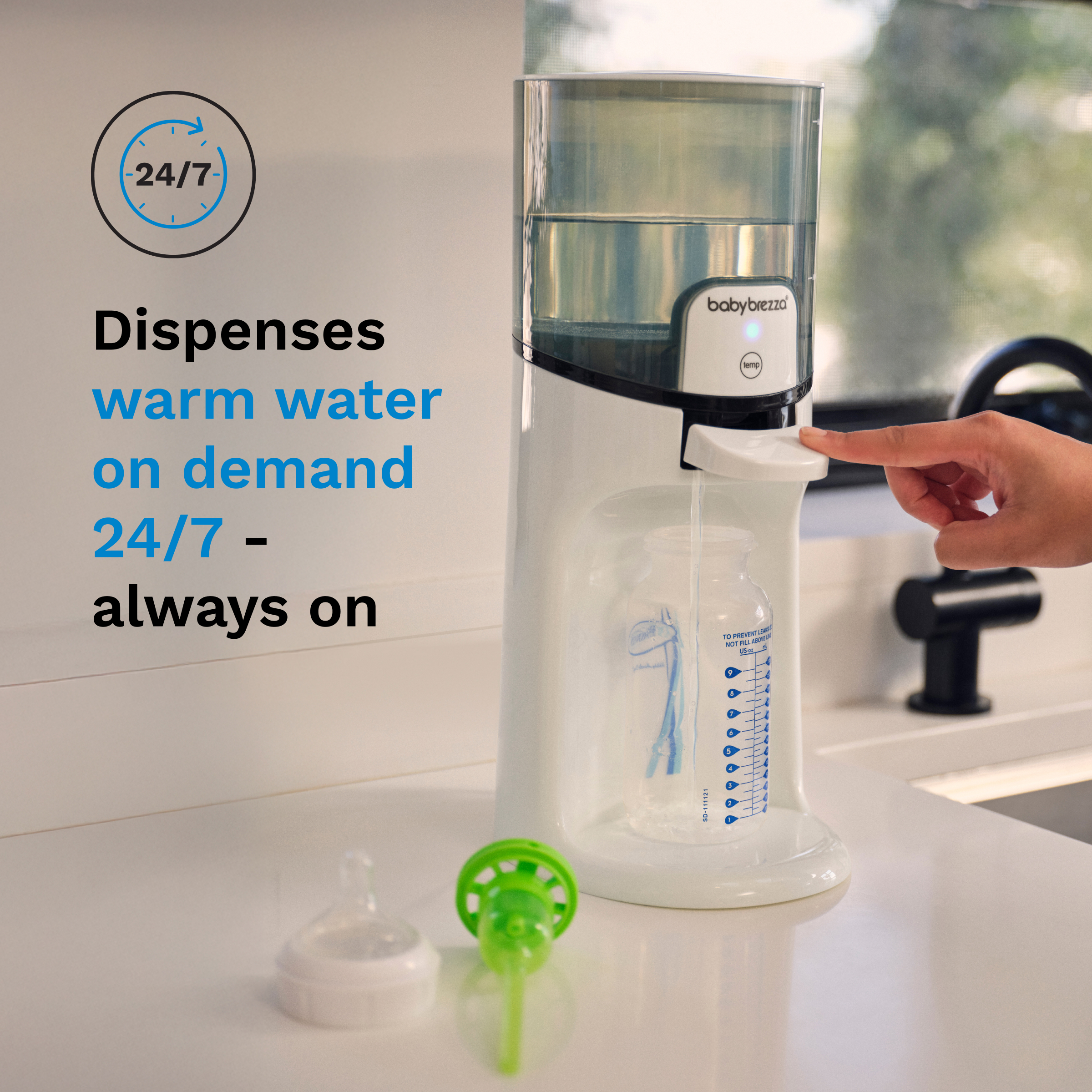 Baby Brezza Instant Warmer Warm Water Dispenser.