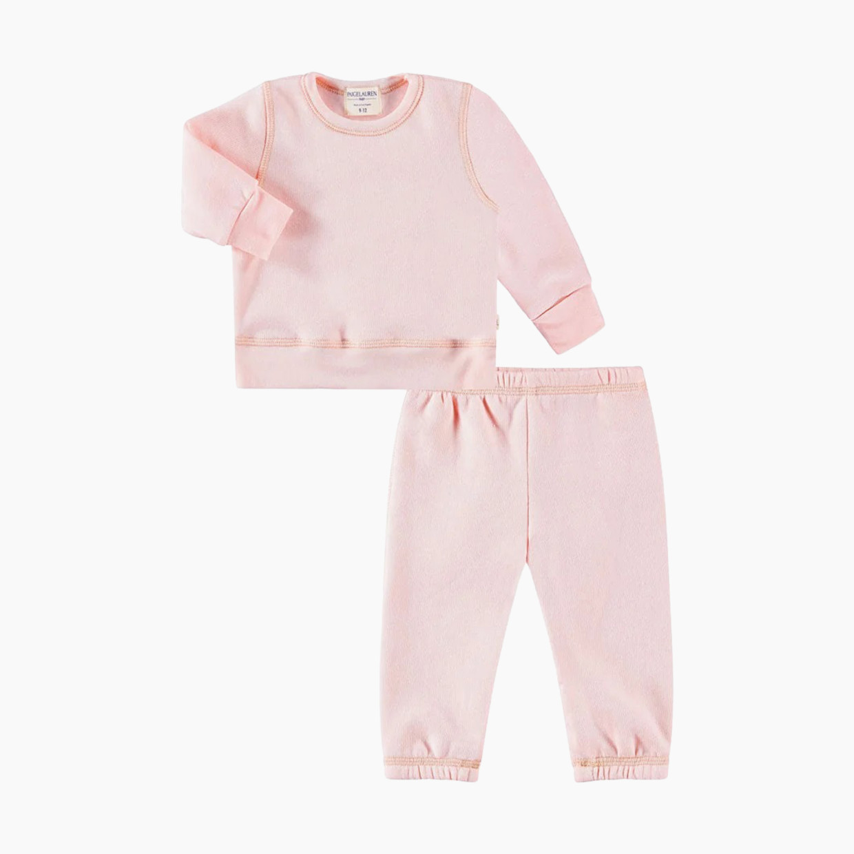 Paige Lauren Baby Blanket Blend Fleece Loungewear Sets-Splendid - Pink, 12-18m.