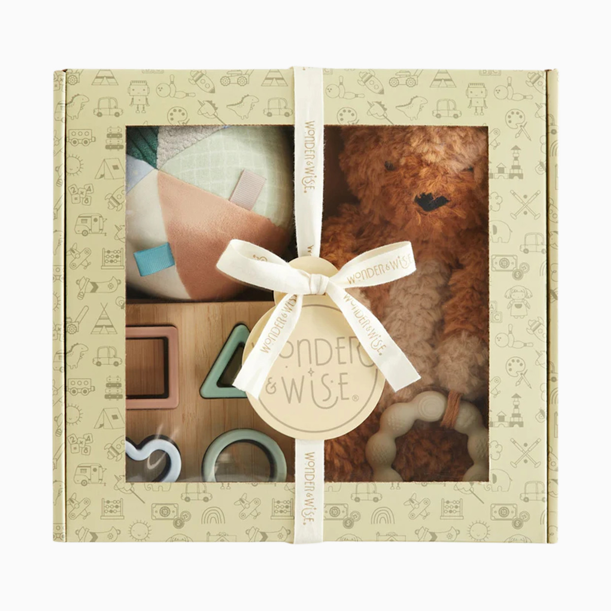 Wonder & Wise Hello Baby Gift Set.