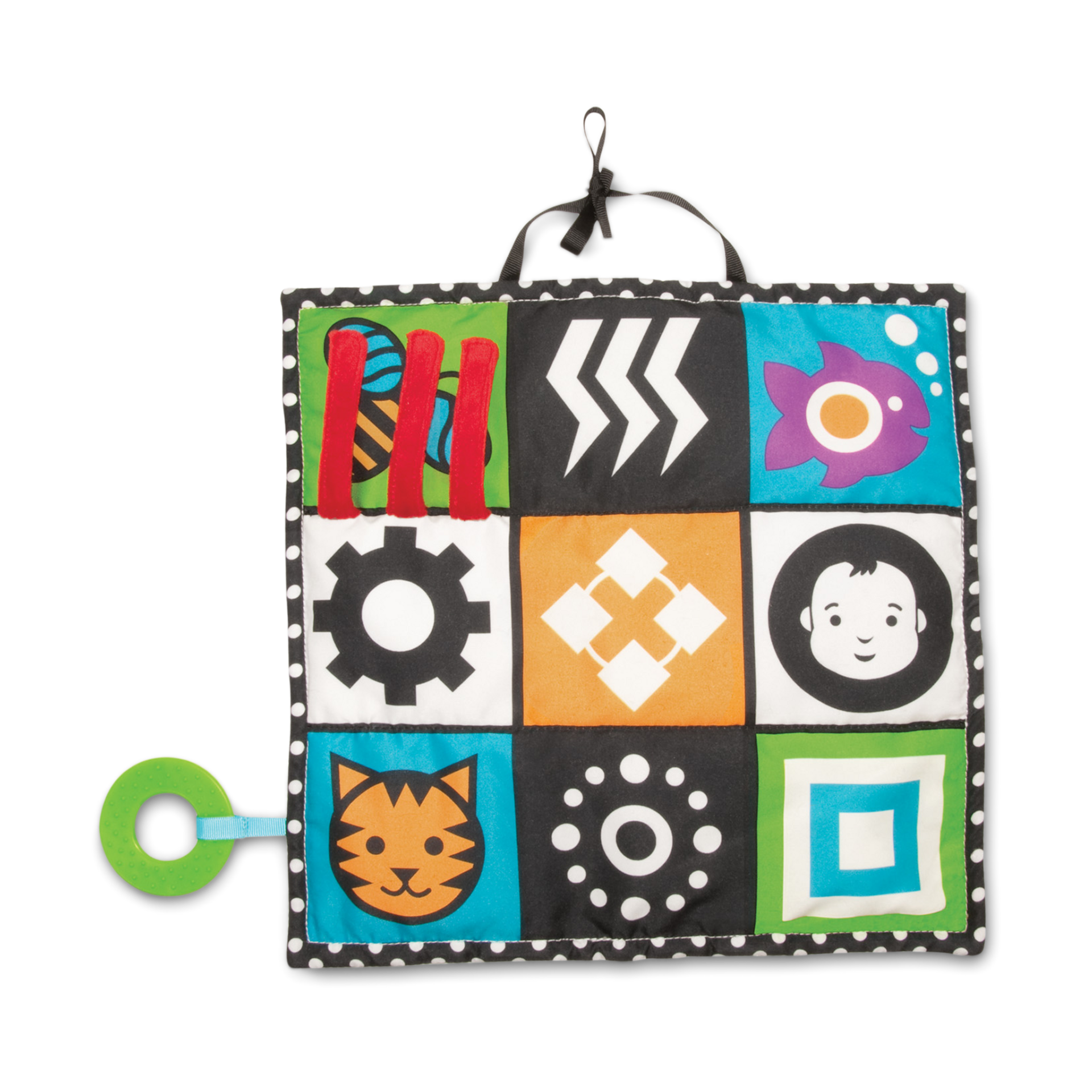 Manhattan Toy Wimmer-Ferguson 3-in-1 Tummy Time Triangle Toy - (2018).