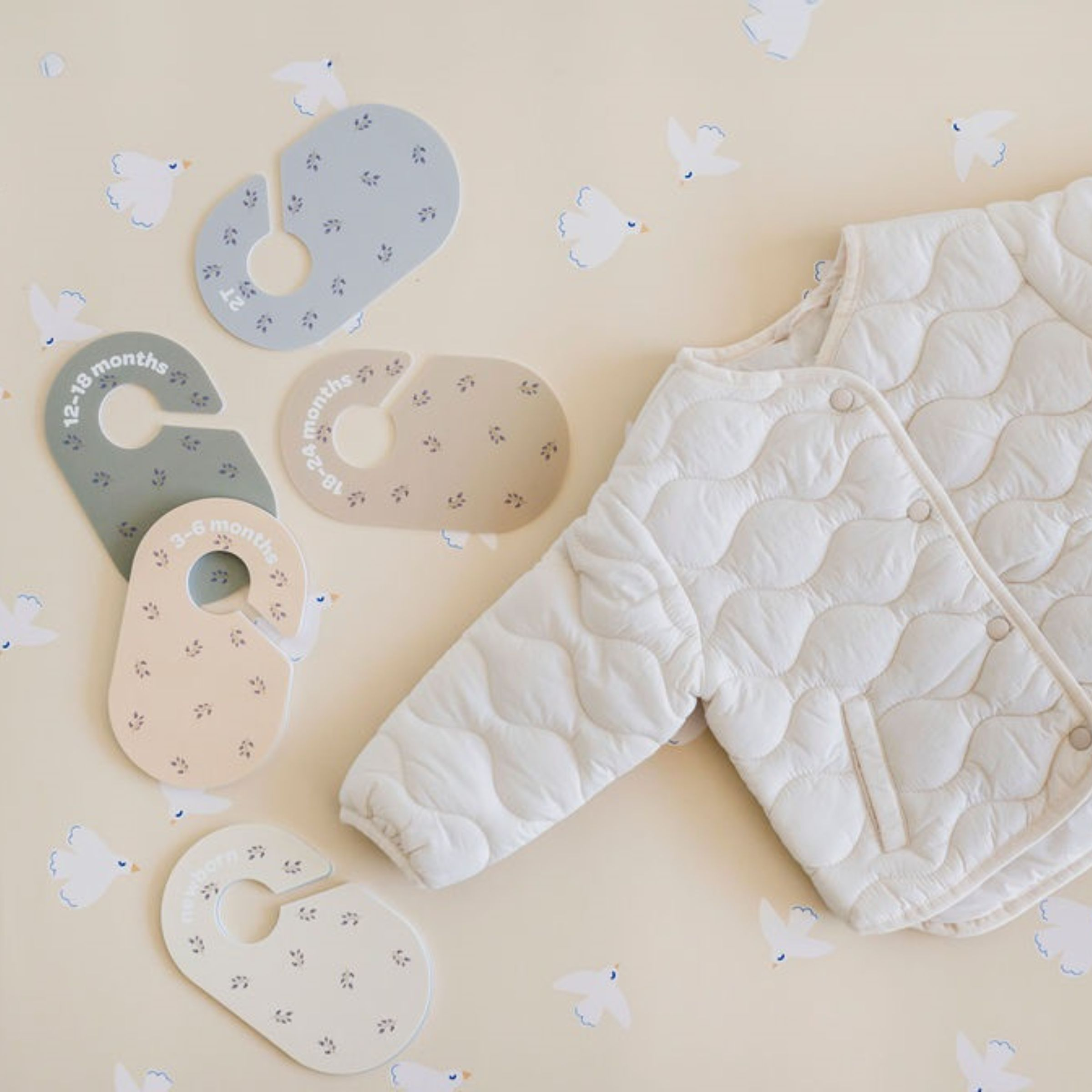 3 Sprouts Closet Dividers - Blueberry.